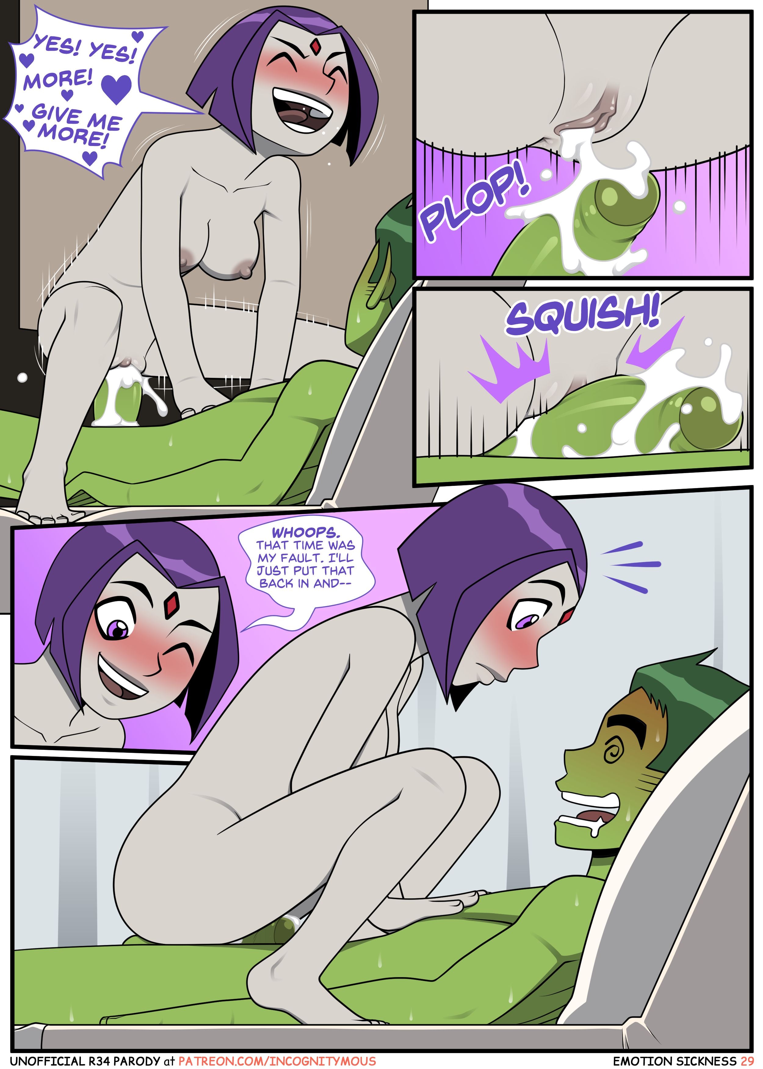 Emotional Sickness (Teen Titans) 1 – Emotional Sickness – Chapter 1 – page 28