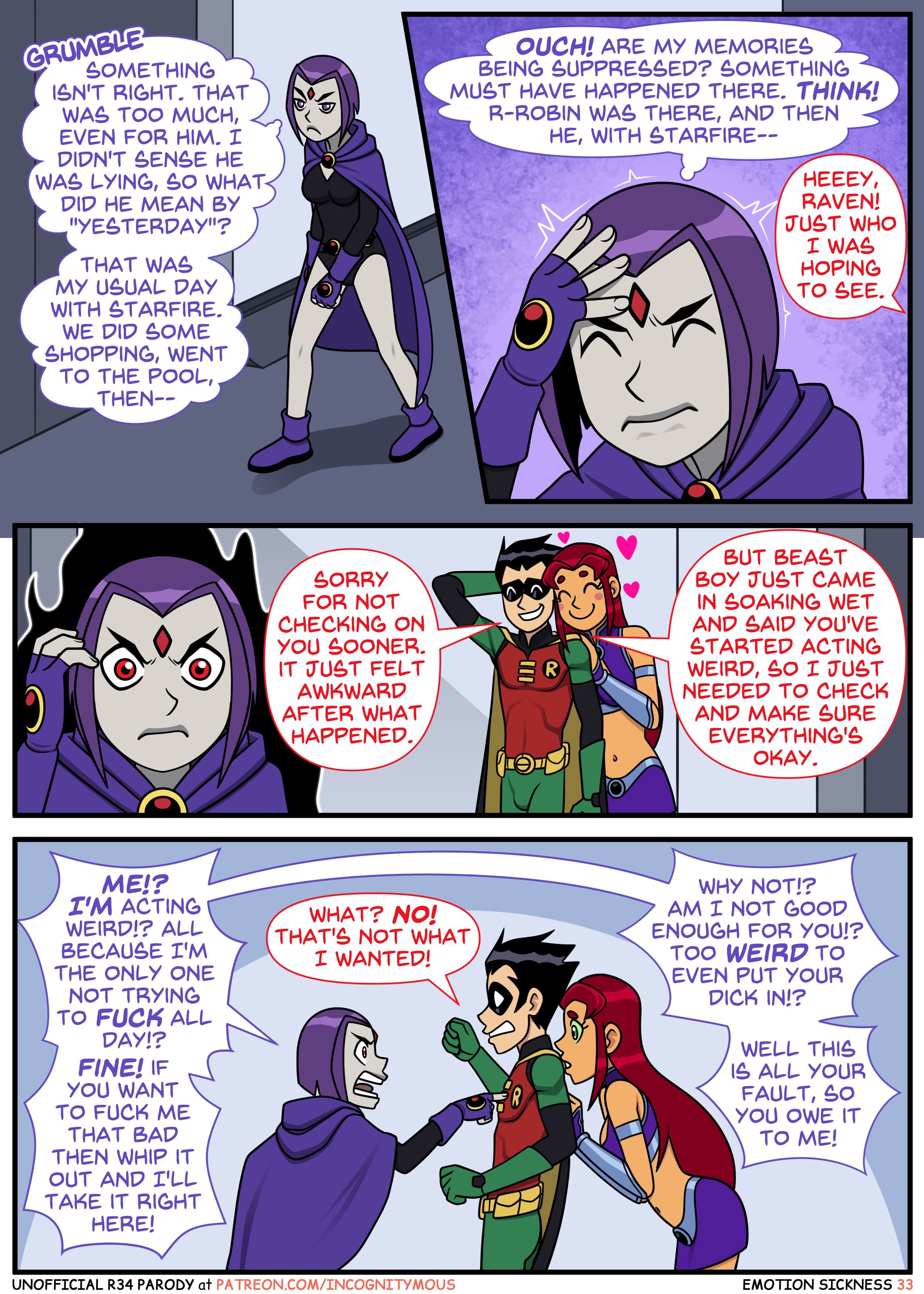 Emotional Sickness (Teen Titans) 1 – Emotional Sickness – Chapter 1 – page 32