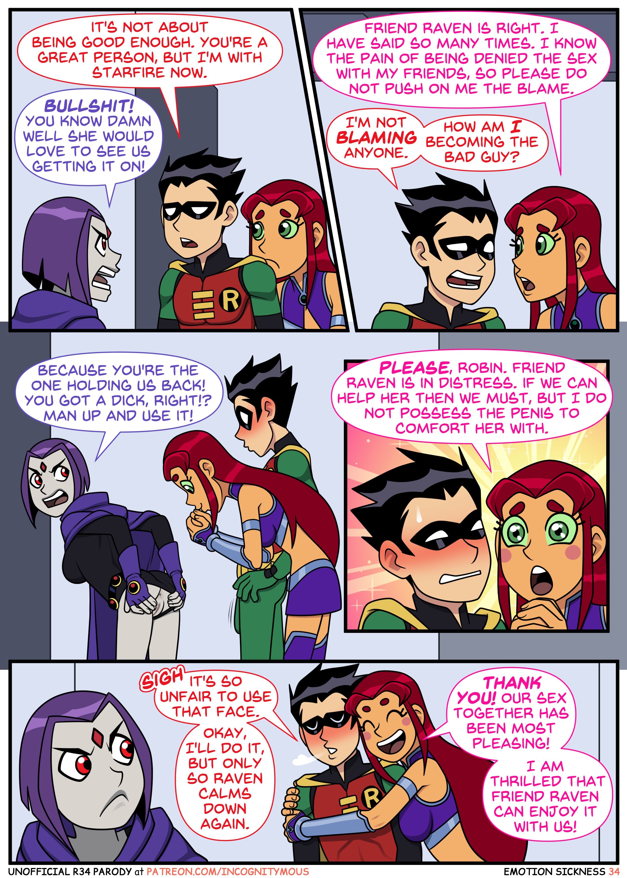 Emotional Sickness (Teen Titans) 1 – Emotional Sickness – Chapter 1 – page 33