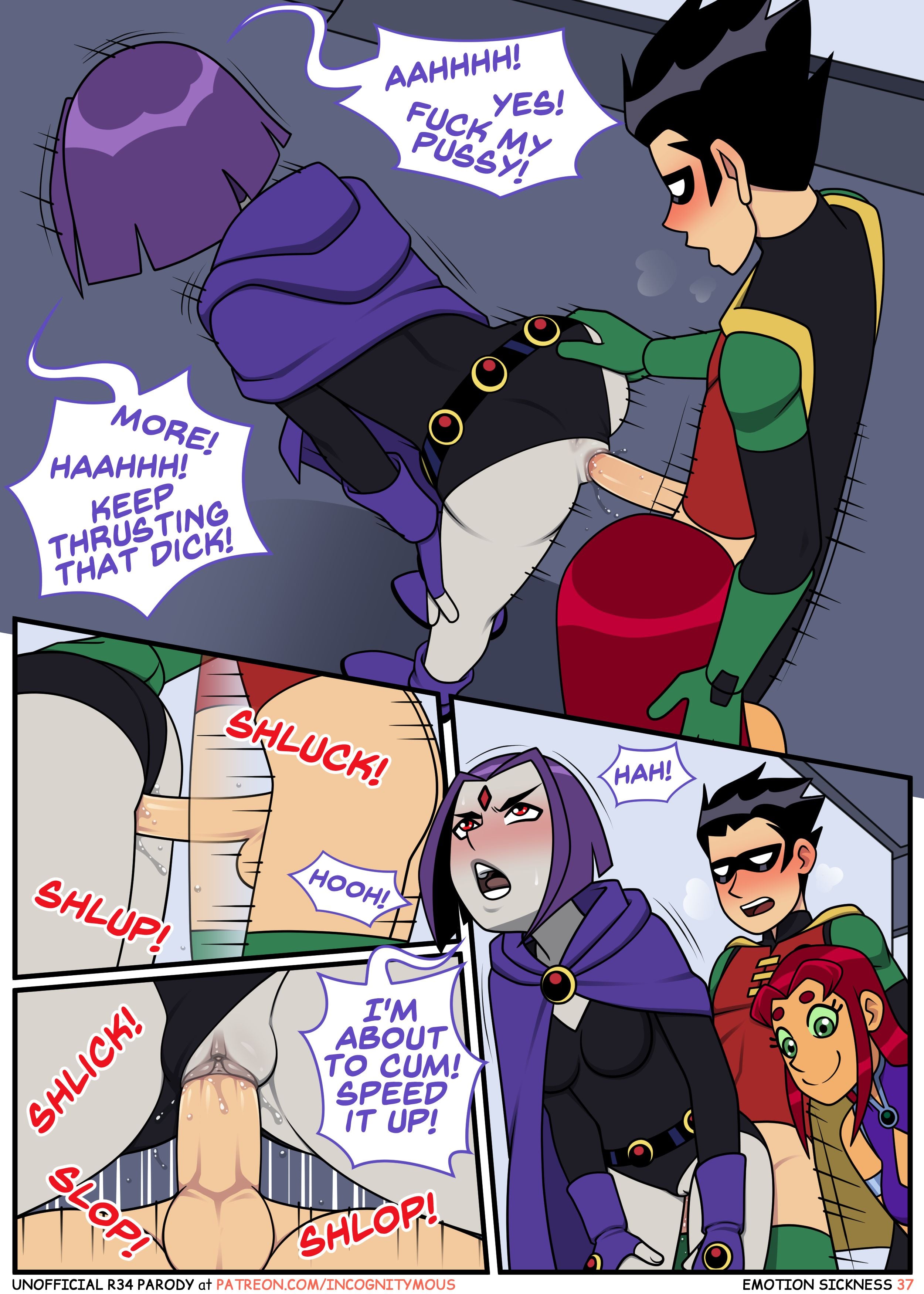 Emotional Sickness (Teen Titans) 1 – Emotional Sickness – Chapter 1 – page 36