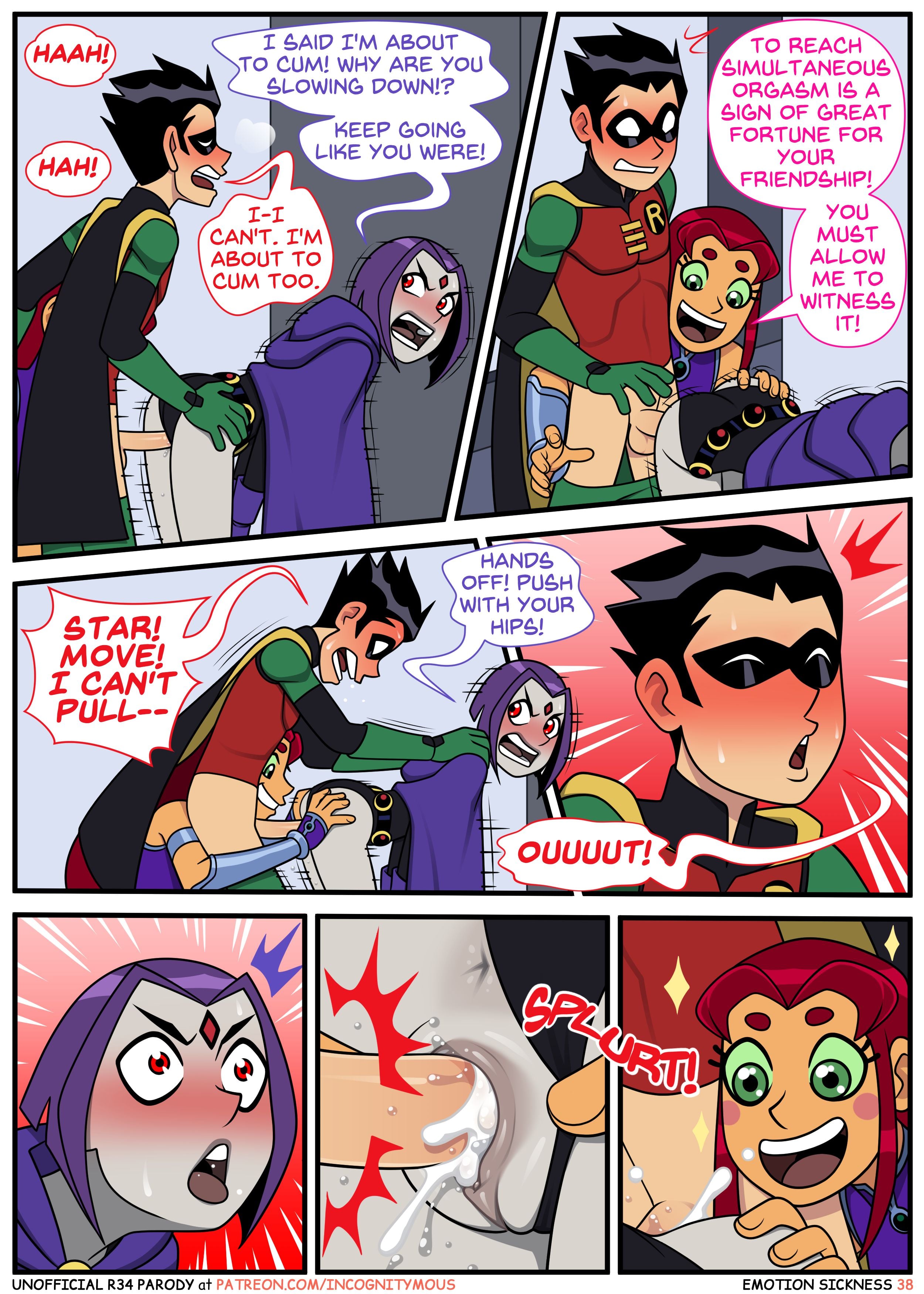 Emotional Sickness (Teen Titans) 1 – Emotional Sickness – Chapter 1 – page 37