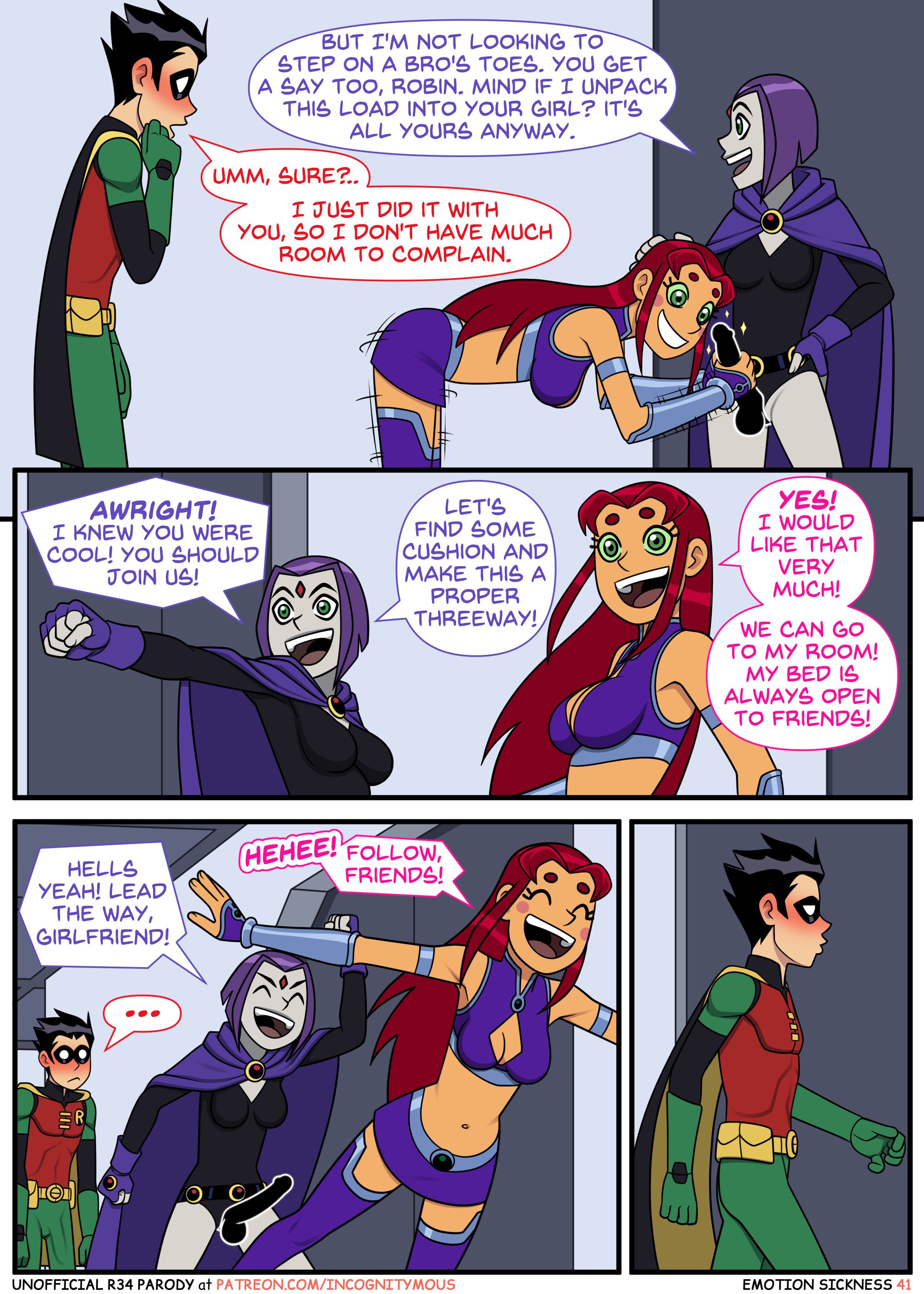 Emotional Sickness (Teen Titans) 1 – Emotional Sickness – Chapter 1 – page 40