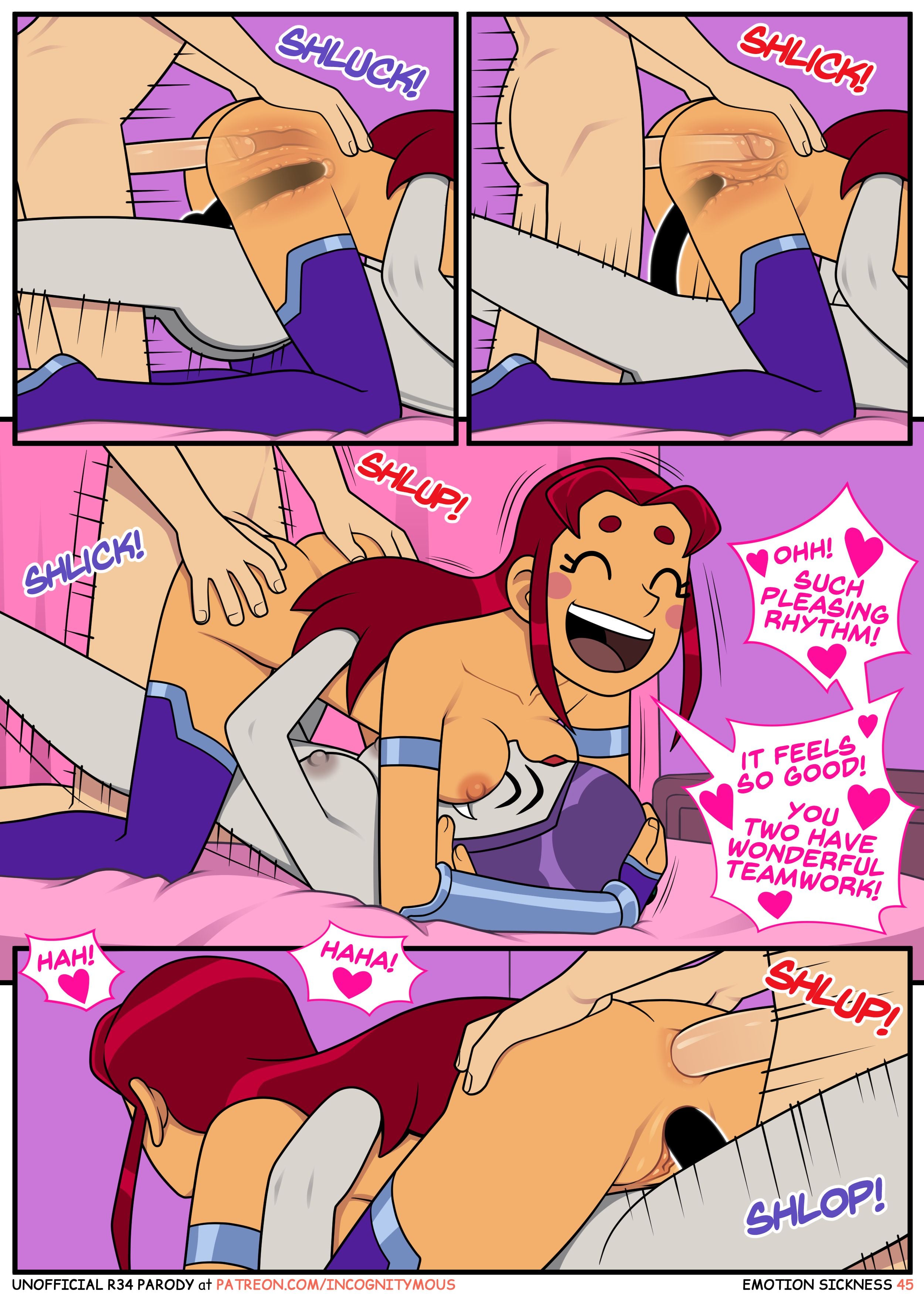 Emotional Sickness (Teen Titans) 1 – Emotional Sickness – Chapter 1 – page 44