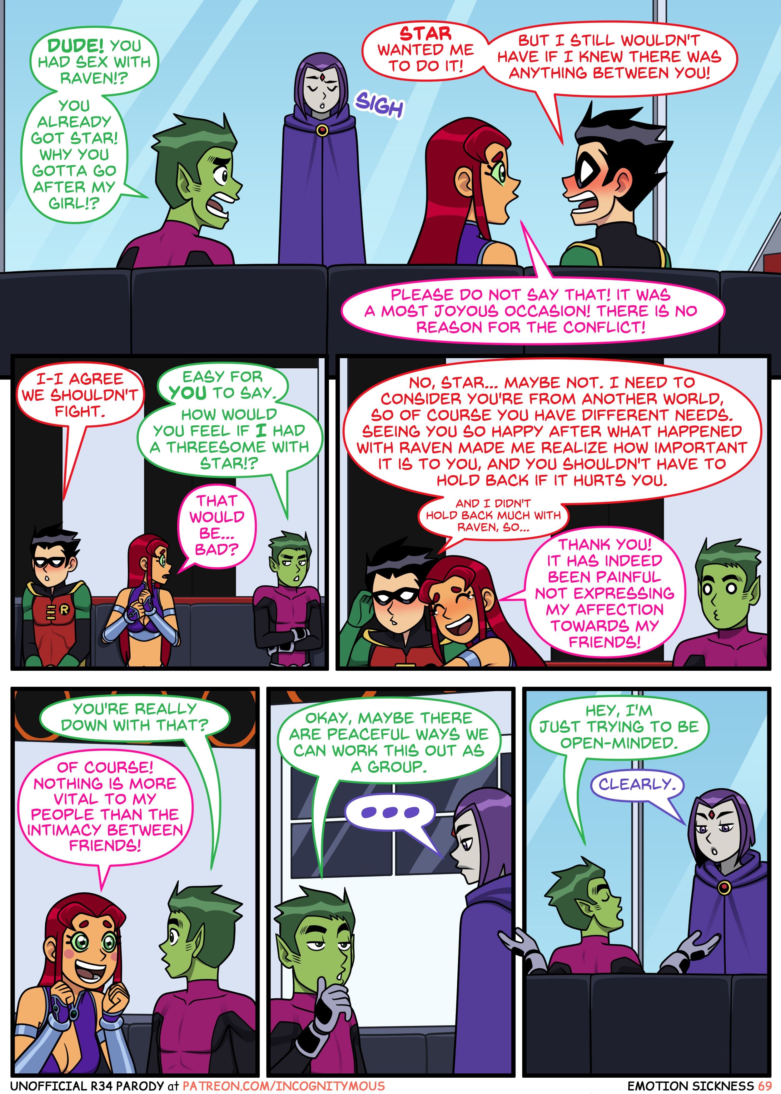 Emotional Sickness (Teen Titans) 2 – Emotional Sickness — preview page 13