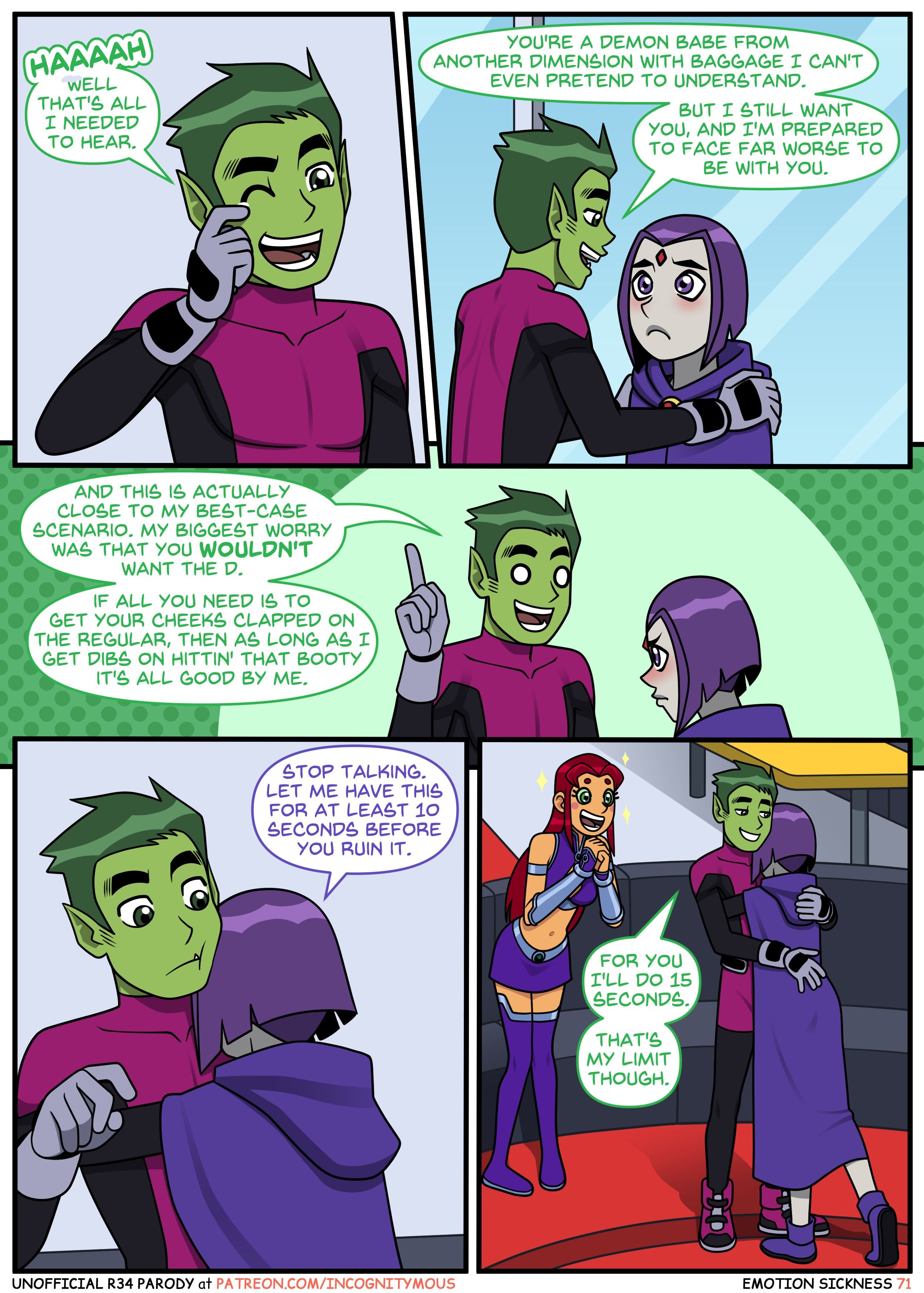 Emotional Sickness (Teen Titans) 2 – Emotional Sickness — preview page 15