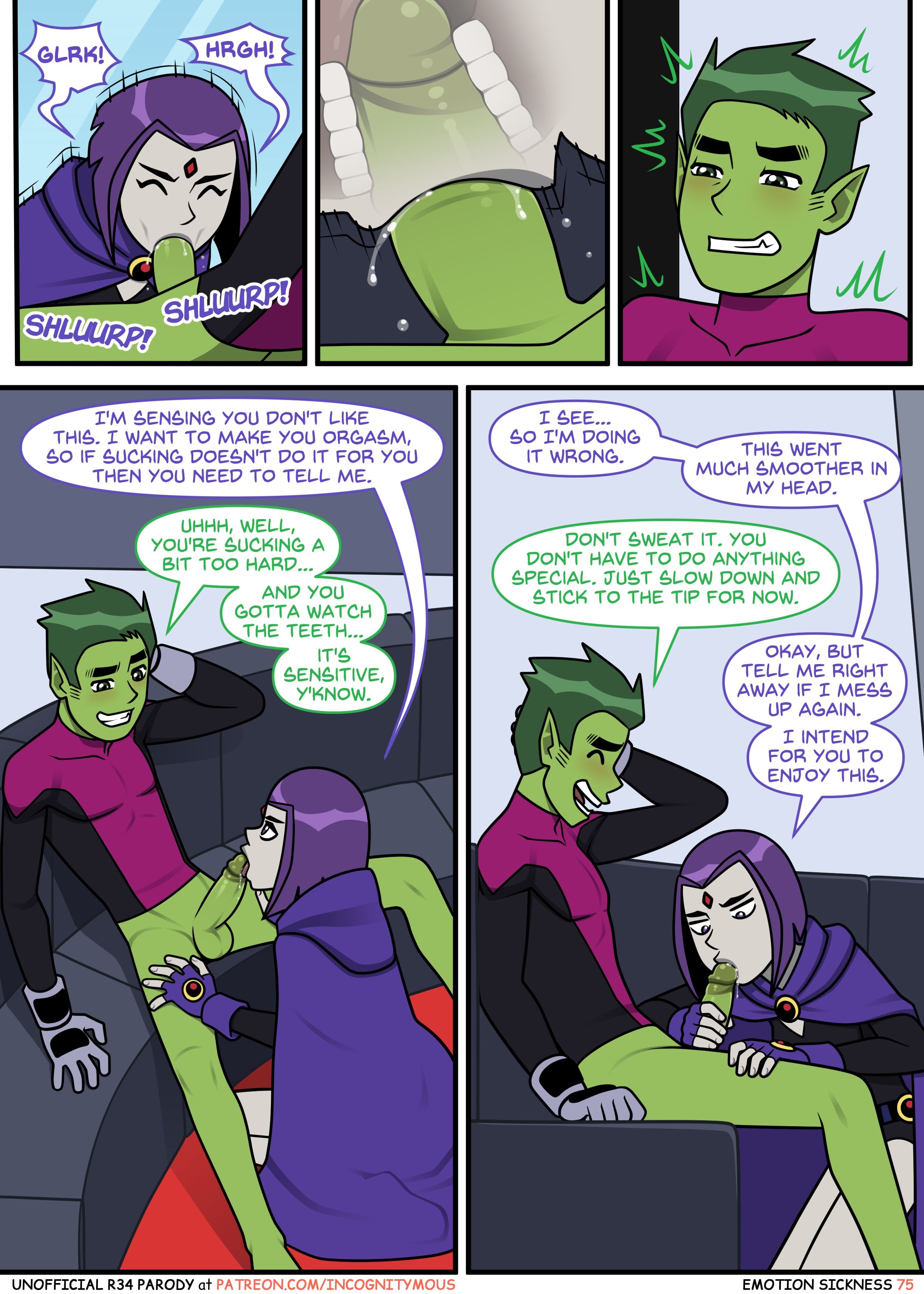 Emotional Sickness (Teen Titans) 2 – Emotional Sickness — preview page 19