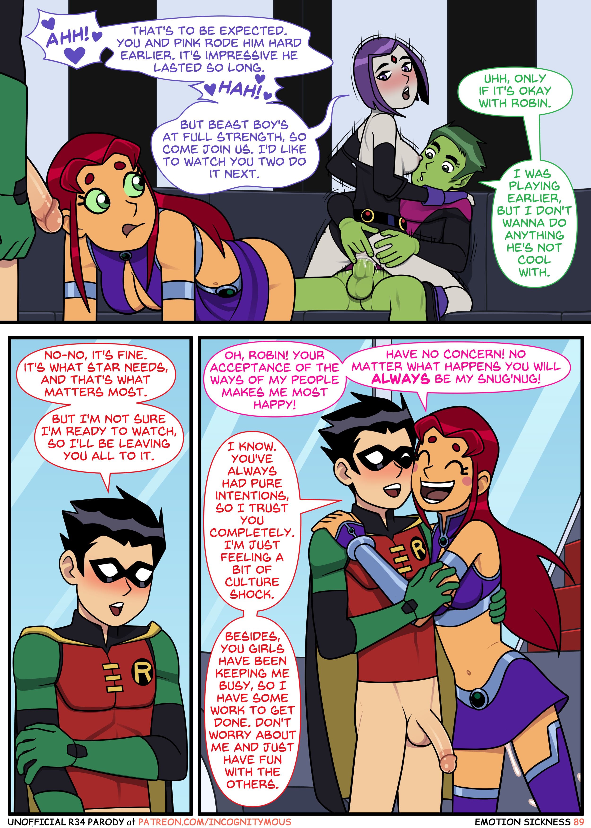Emotional Sickness (Teen Titans) 2 – Emotional Sickness – Chapter 1 – page 33