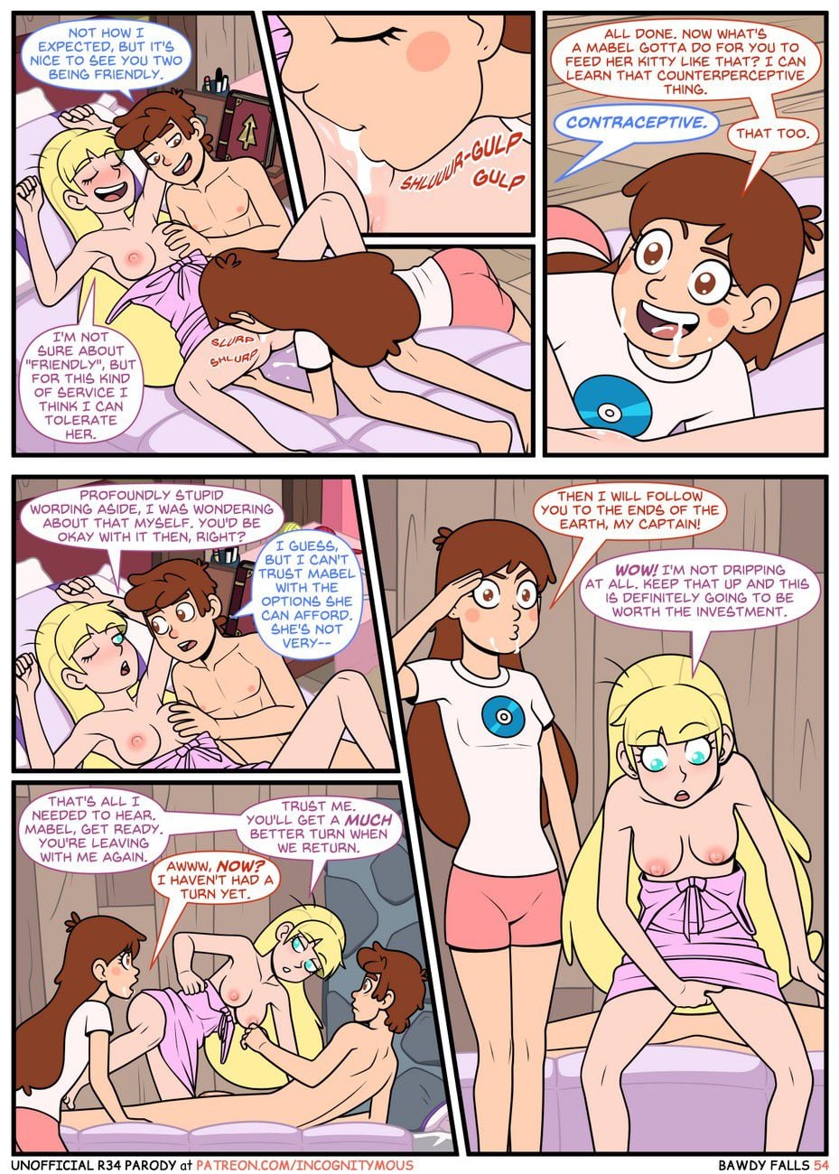 Bawdy Falls (Gravity Falls) 1 – Bawdy Falls – Chapter 1 – page 55