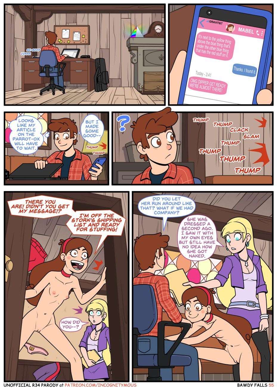 Bawdy Falls (Gravity Falls) 1 – Bawdy Falls – Chapter 1 – page 56