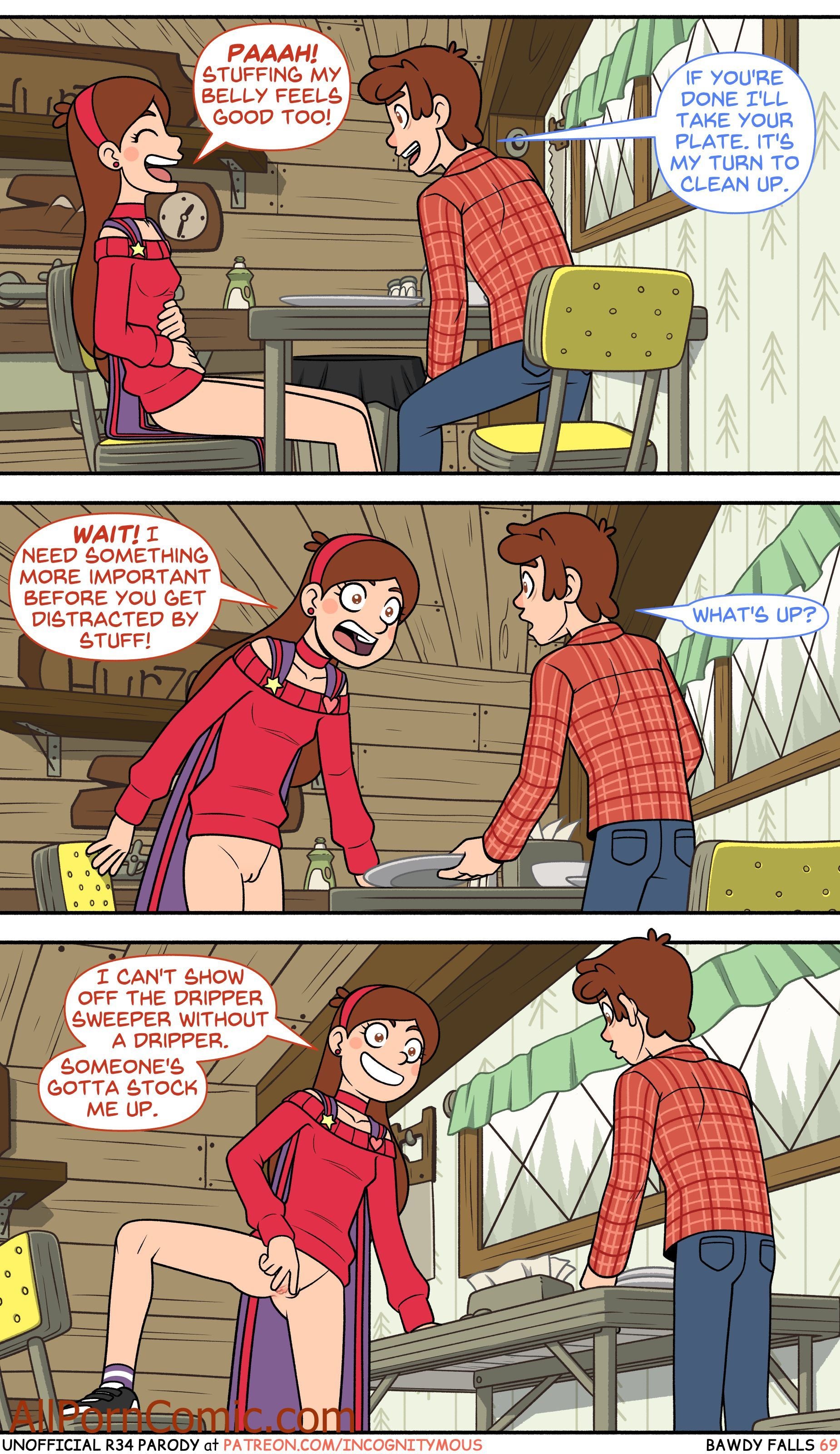 Bawdy Falls (Gravity Falls) 2 – Bawdy Falls — preview page 8