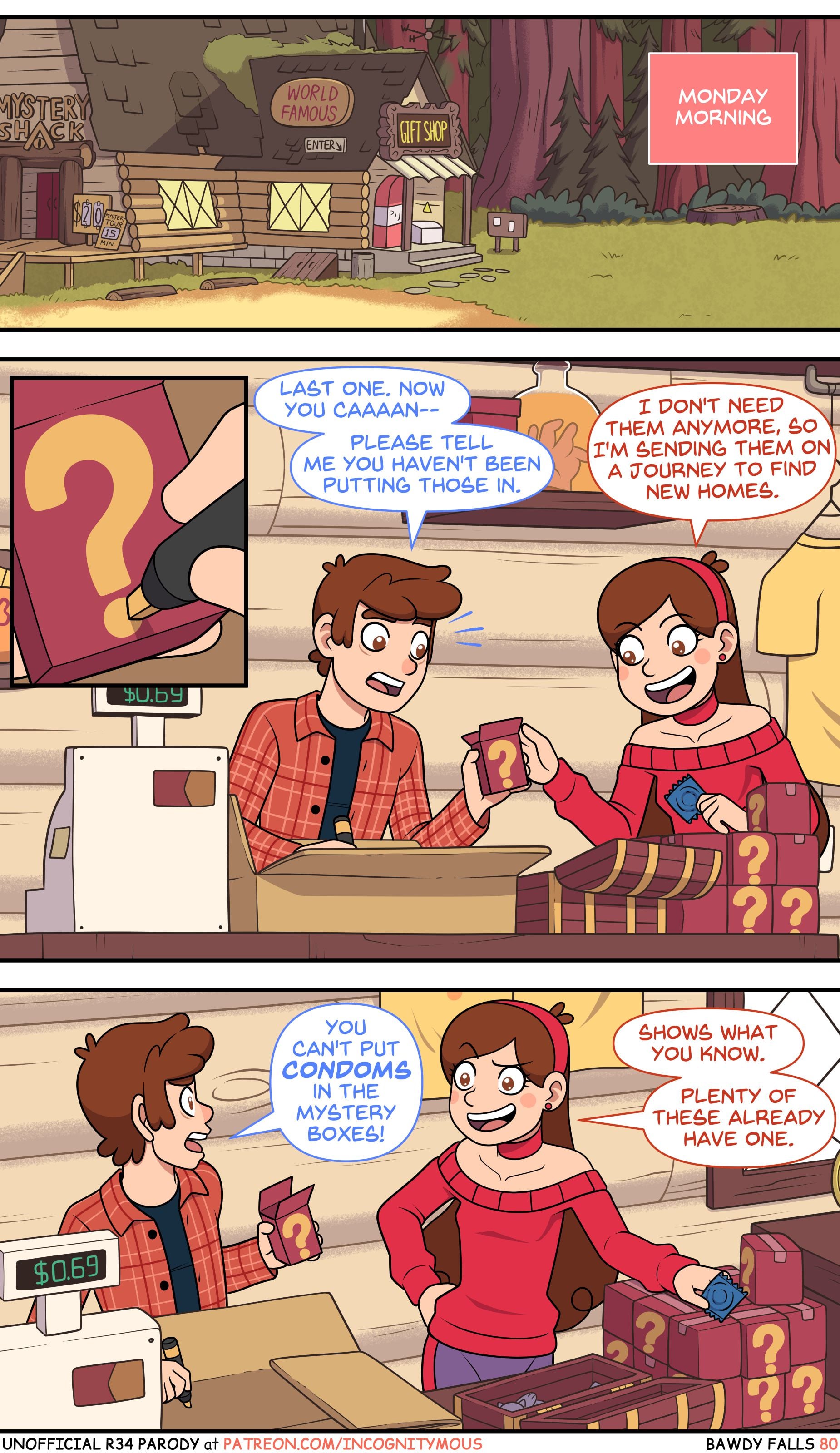 Bawdy Falls (Gravity Falls) 2 – Bawdy Falls — preview page 19