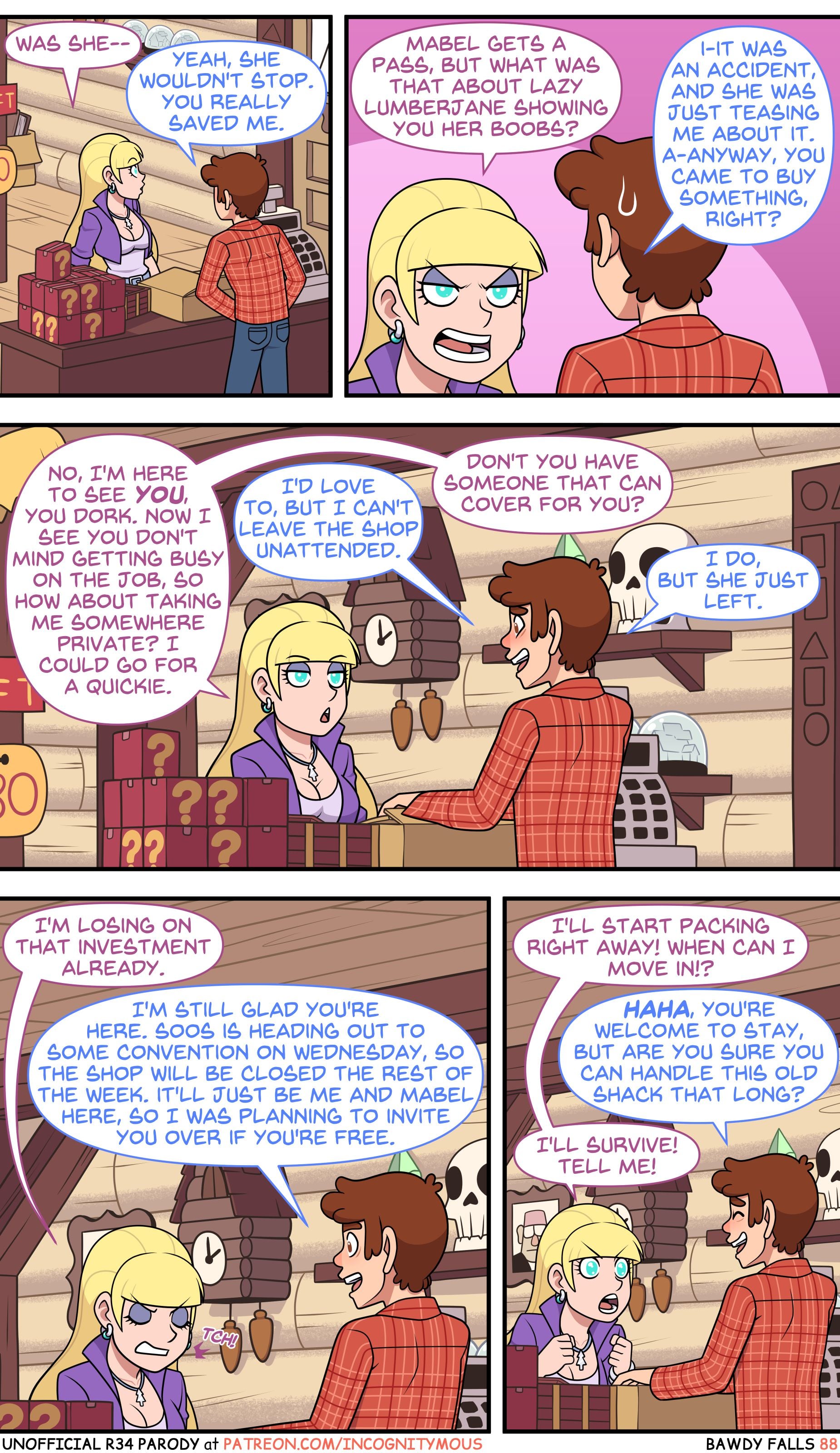 Bawdy Falls (Gravity Falls) 2 – Bawdy Falls – Chapter 1 – page 27