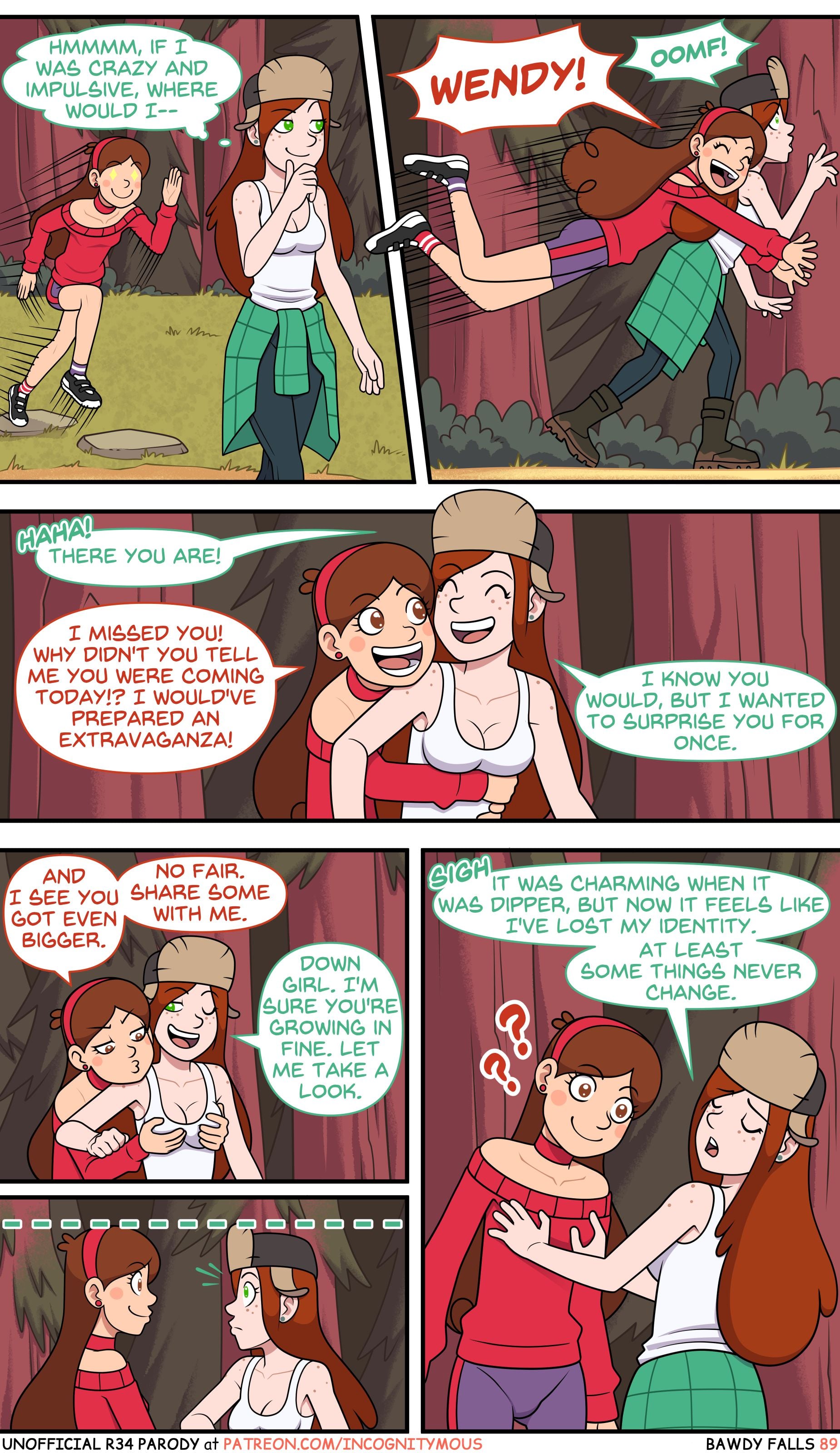 Bawdy Falls (Gravity Falls) 2 – Bawdy Falls – Chapter 1 – page 28