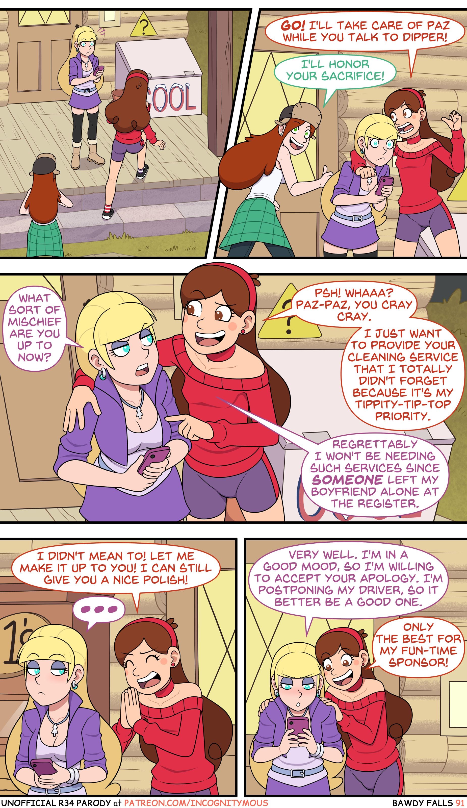 Bawdy Falls (Gravity Falls) 2 – Bawdy Falls – Chapter 1 – page 30