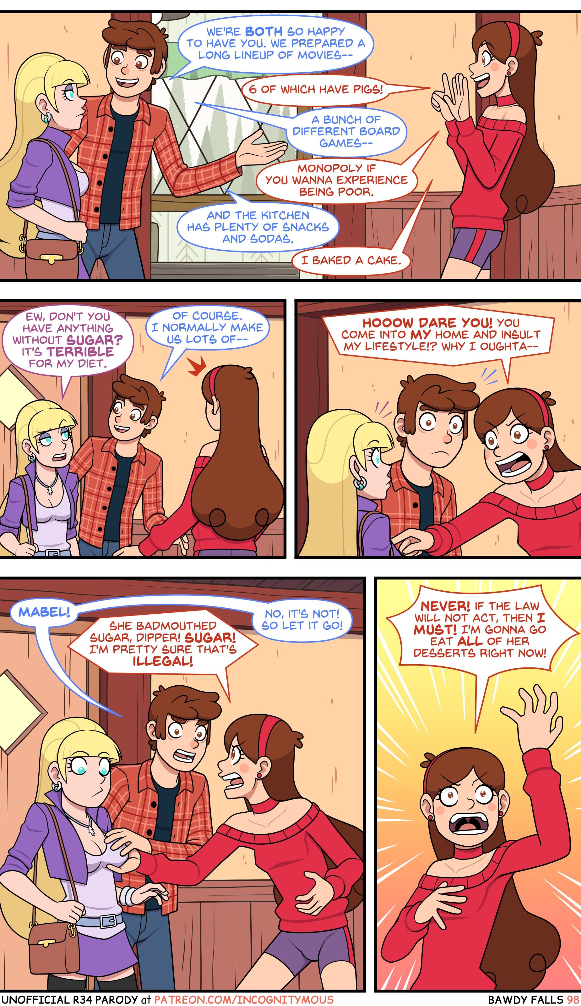 Bawdy Falls (Gravity Falls) 2 – Bawdy Falls – Chapter 1 – page 37
