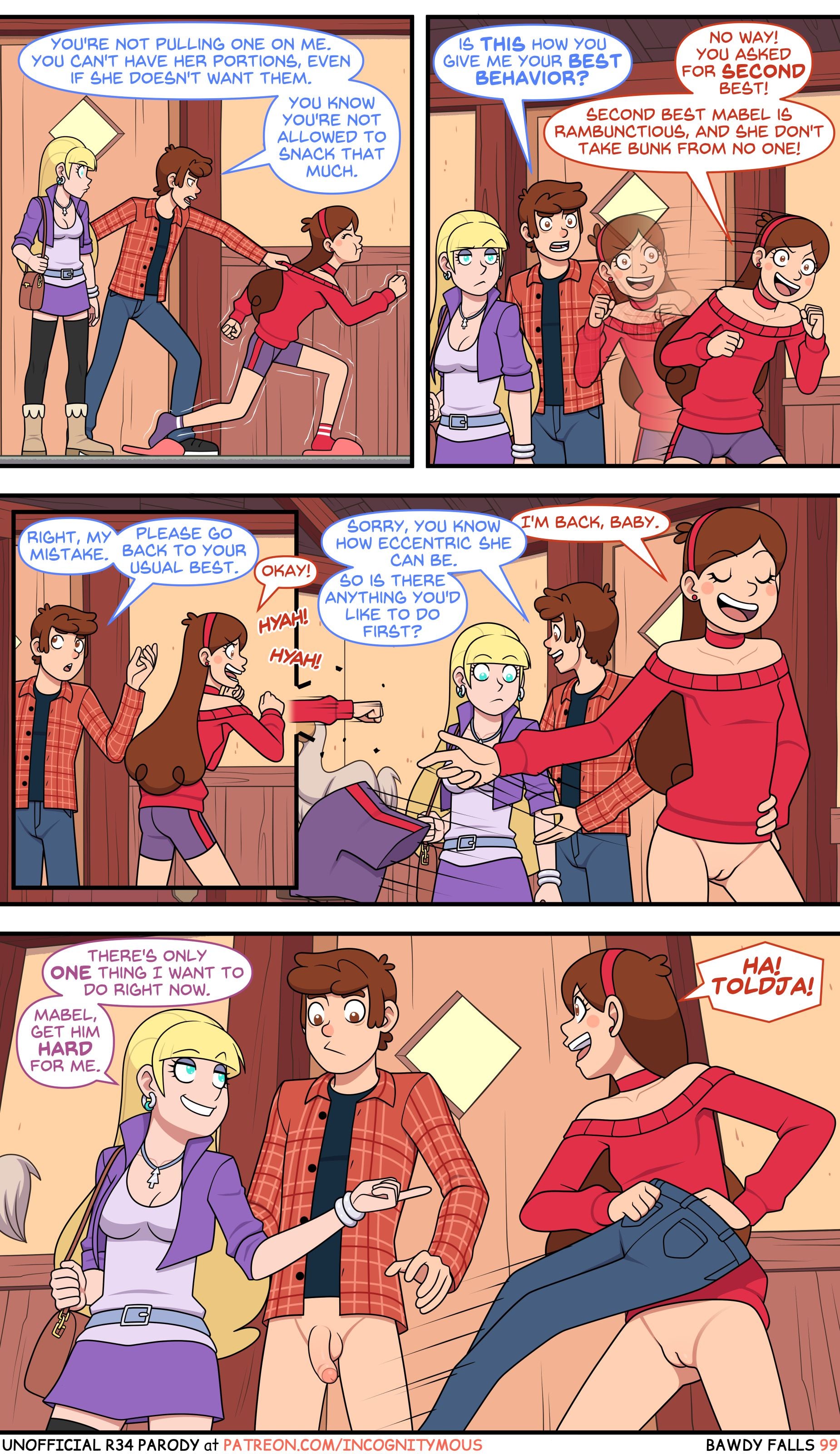 Bawdy Falls (Gravity Falls) 2 – Bawdy Falls – Chapter 1 – page 38