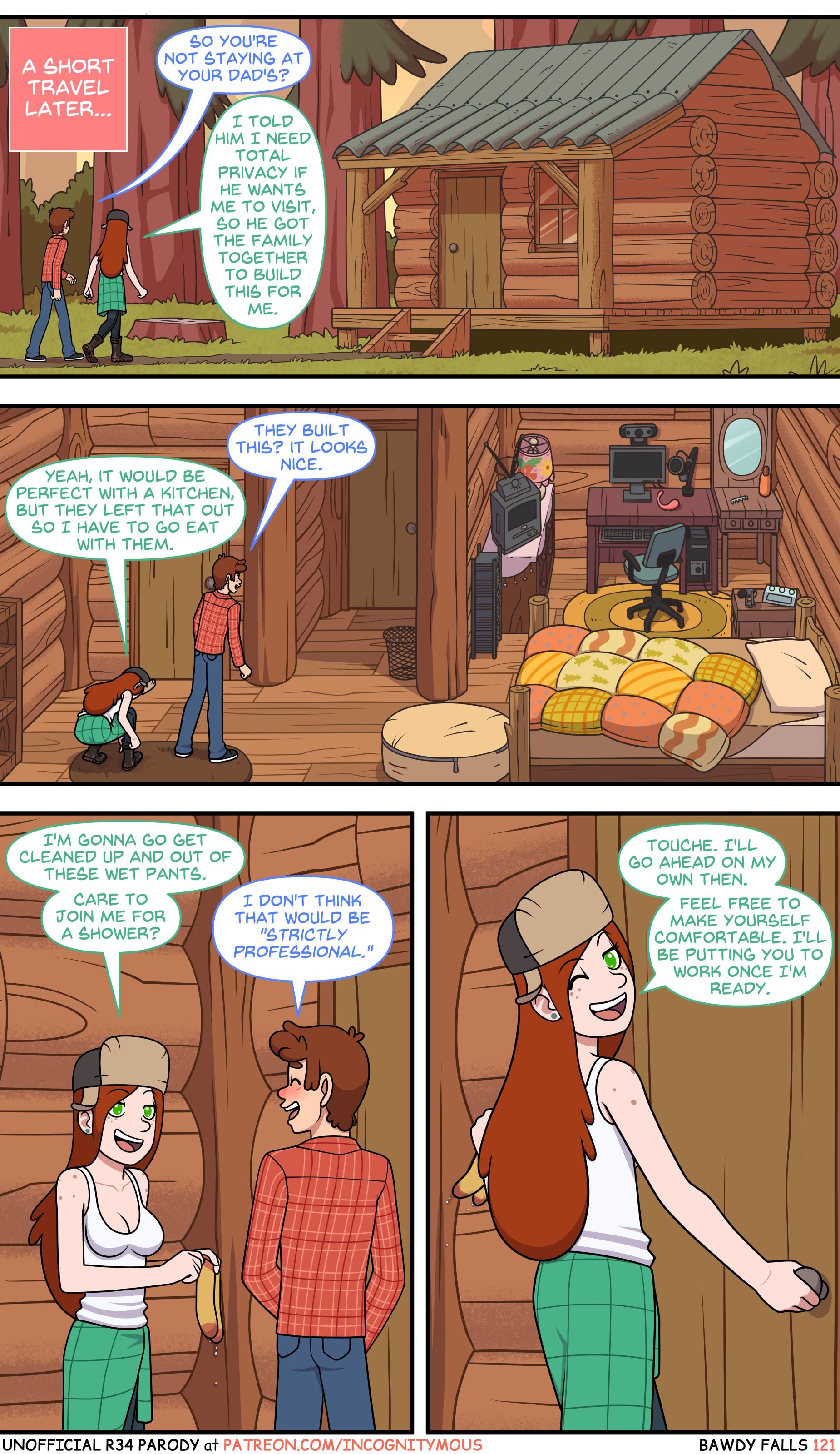 Bawdy Falls (Gravity Falls) 3 – Bawdy Falls — preview page 1