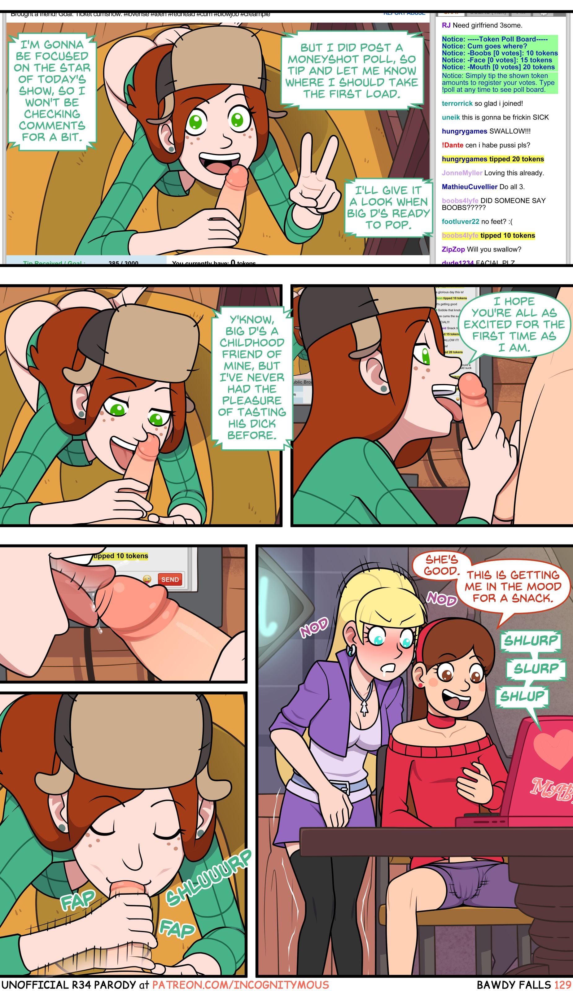 Bawdy Falls (Gravity Falls) 3 – Bawdy Falls — preview page 9