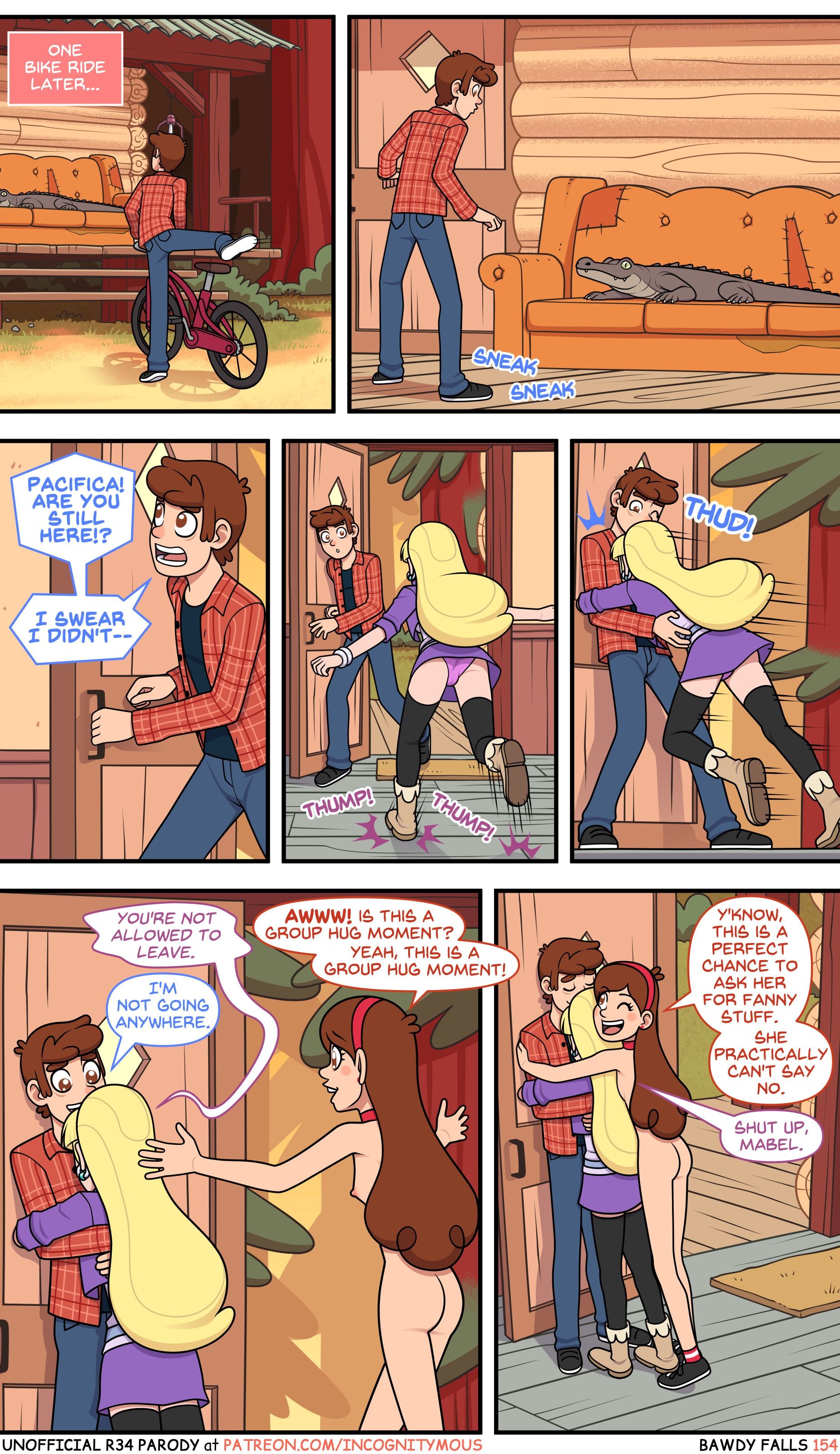 Bawdy Falls (Gravity Falls) 3 – Bawdy Falls – Chapter 1 – page 34