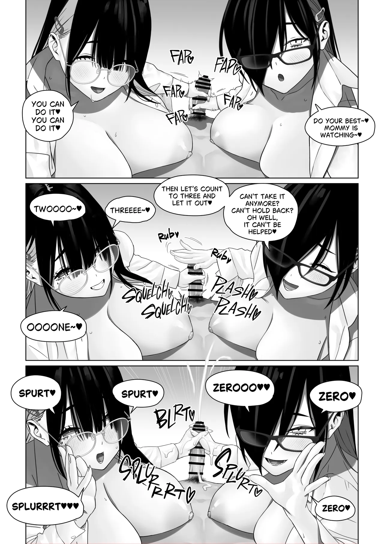 Bakunyuu Shimai ni Oshiekomu | Training the Busty Sisters – Chapter 1 – page 92