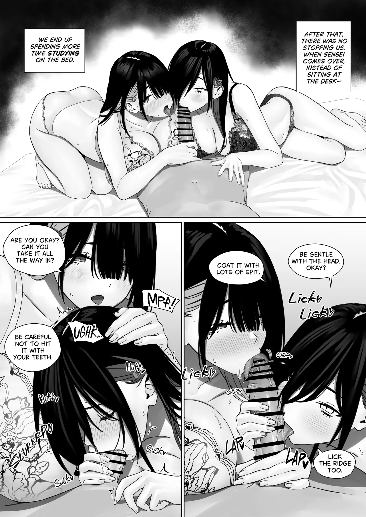 Bakunyuu Shimai ni Oshiekomu | Training the Busty Sisters – Chapter 1 – page 137