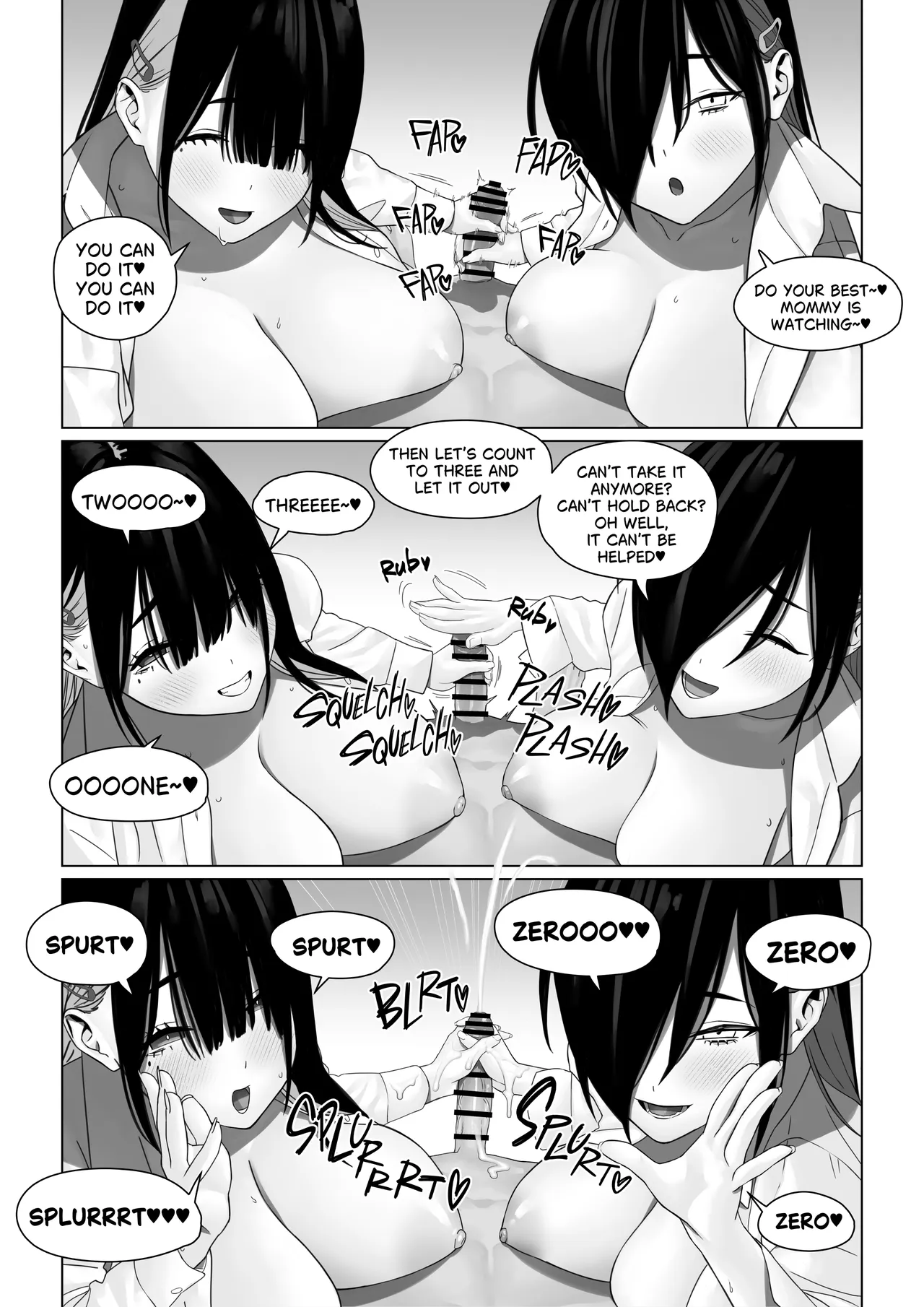Bakunyuu Shimai ni Oshiekomu | Training the Busty Sisters – Chapter 1 – page 148