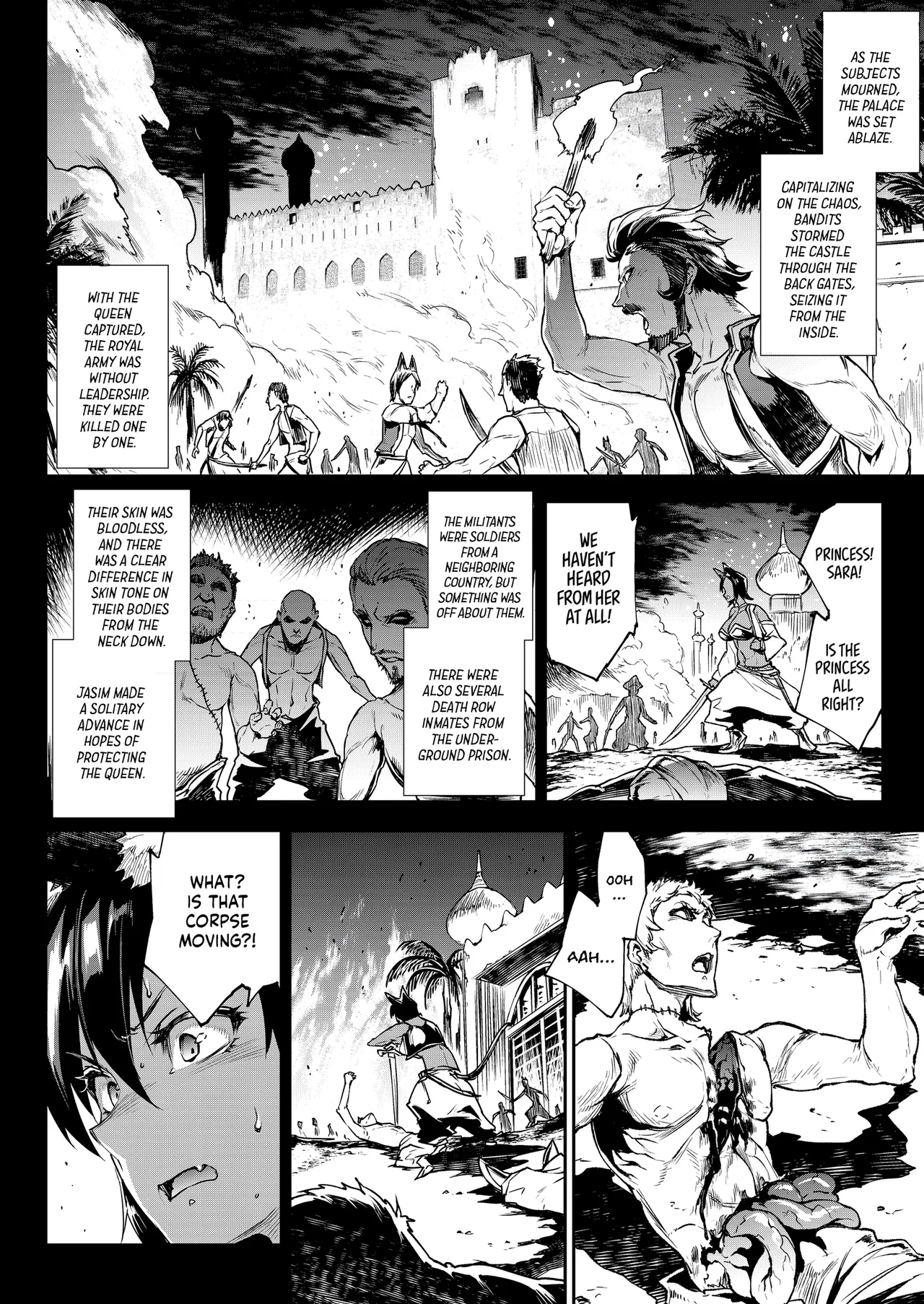 Jasim: Futanari Sword Dancer Anthology — preview page 5