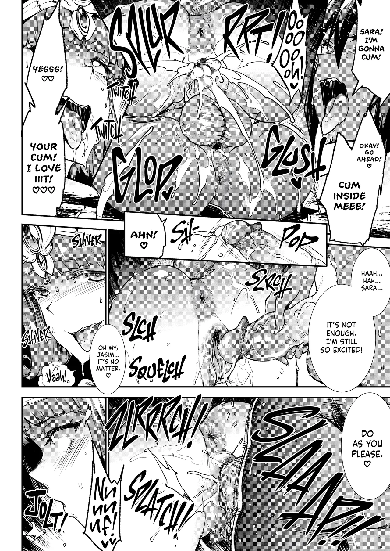 Jasim: Futanari Sword Dancer Anthology – Chapter 1 – page 35