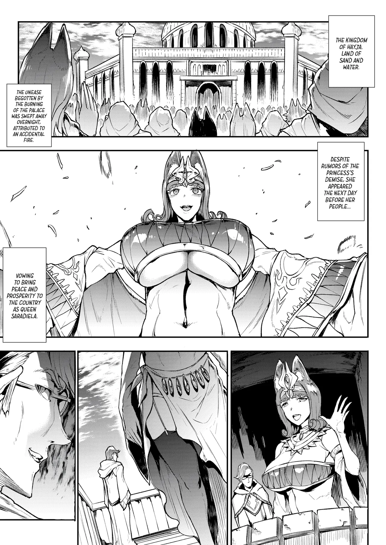 Jasim: Futanari Sword Dancer Anthology – Chapter 1 – page 40