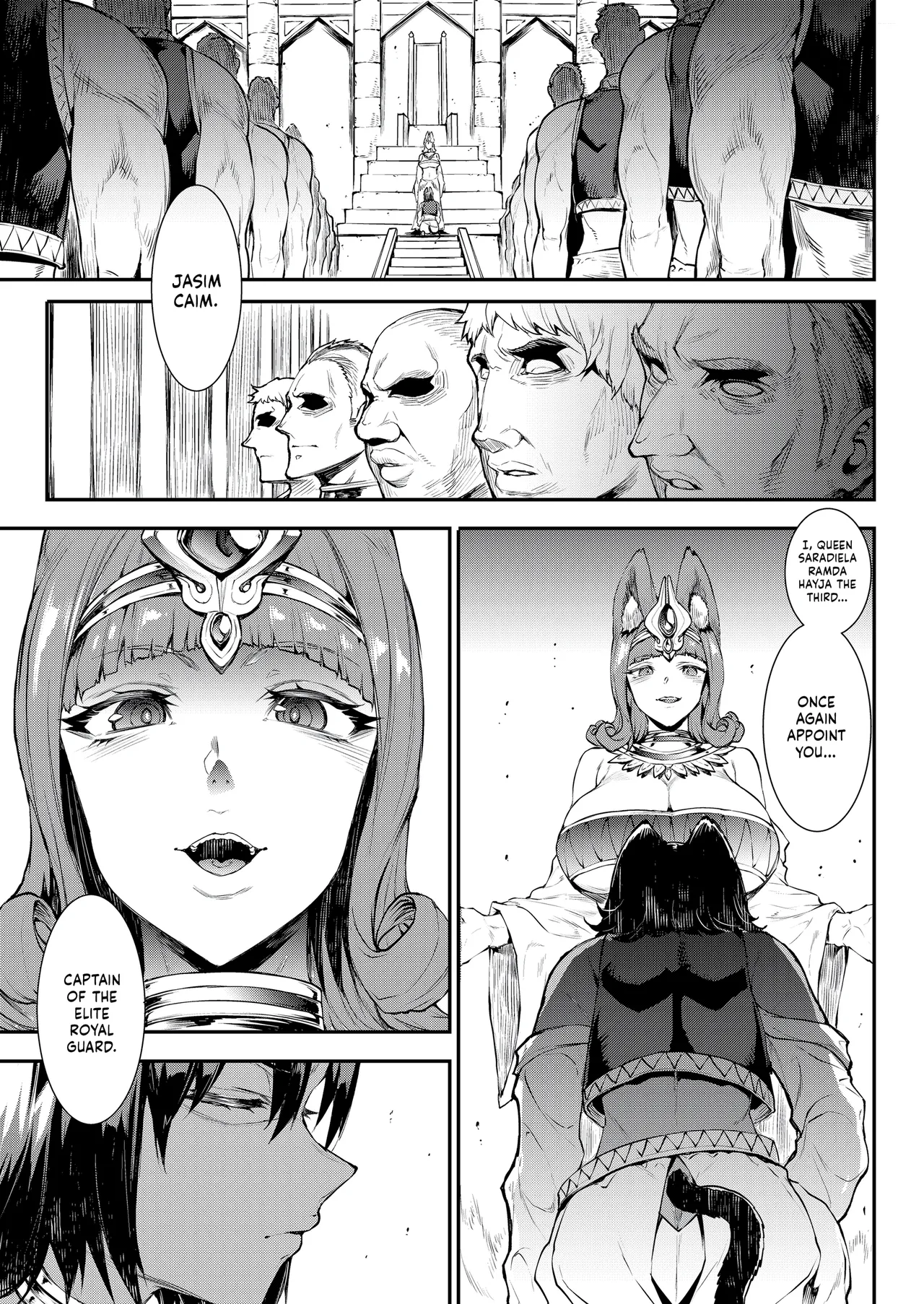 Jasim: Futanari Sword Dancer Anthology – Chapter 1 – page 44