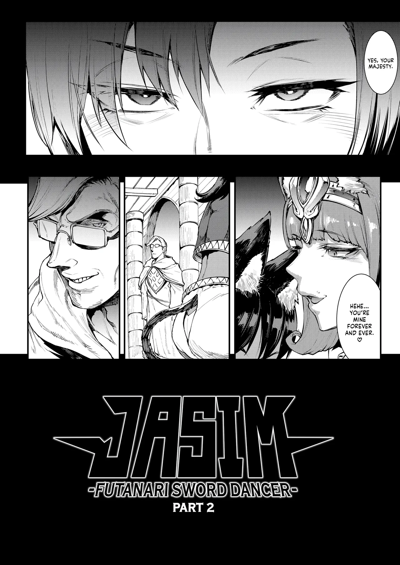 Jasim: Futanari Sword Dancer Anthology – Chapter 1 – page 45