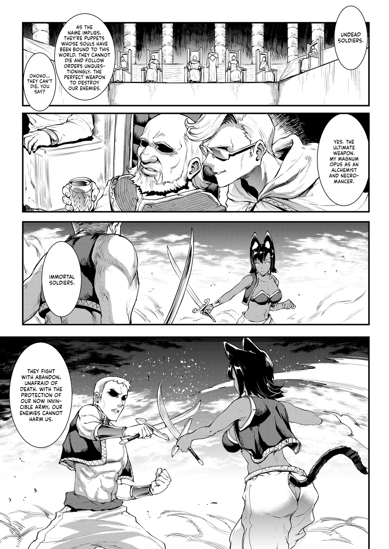 Jasim: Futanari Sword Dancer Anthology – Chapter 1 – page 46