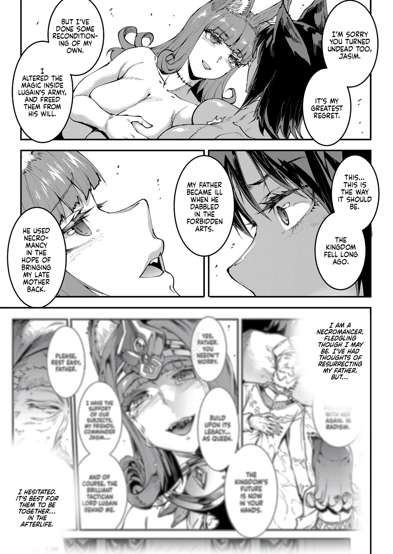 Jasim: Futanari Sword Dancer Anthology – Chapter 1 – page 155