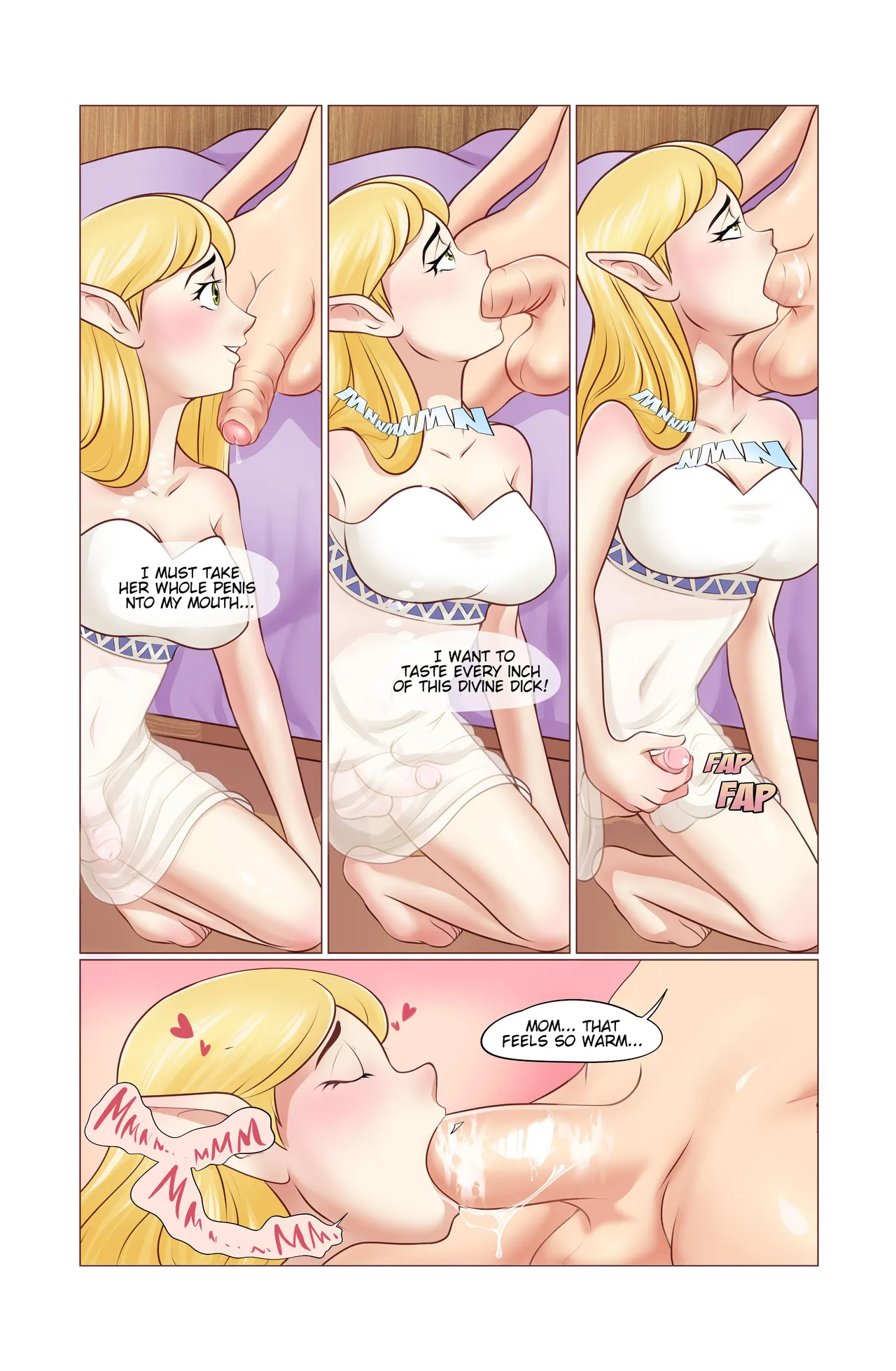 The Legend of Zink: A Mother in Heat — preview page 8