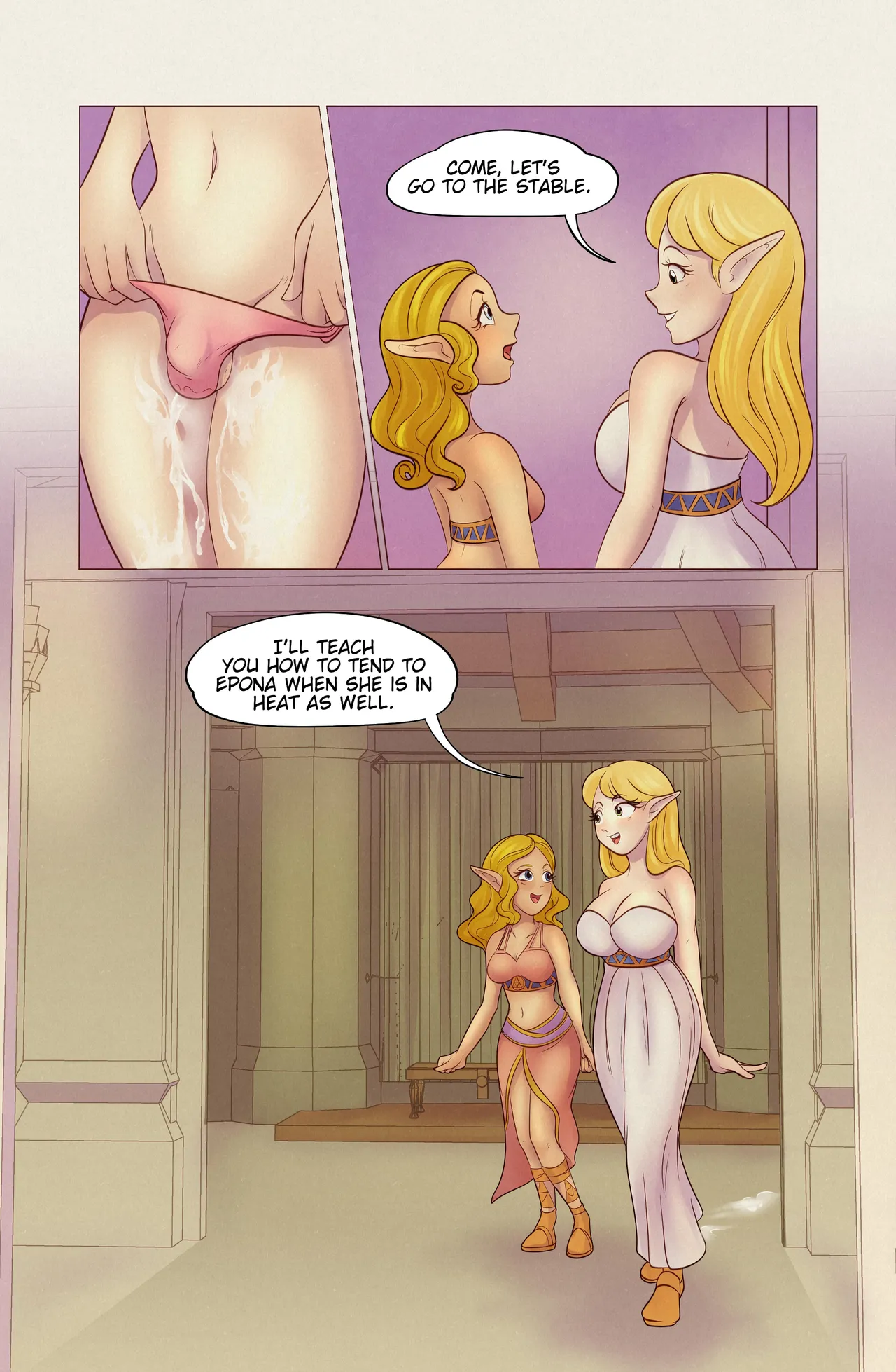 The Legend of Zink: A Mother in Heat — preview page 19