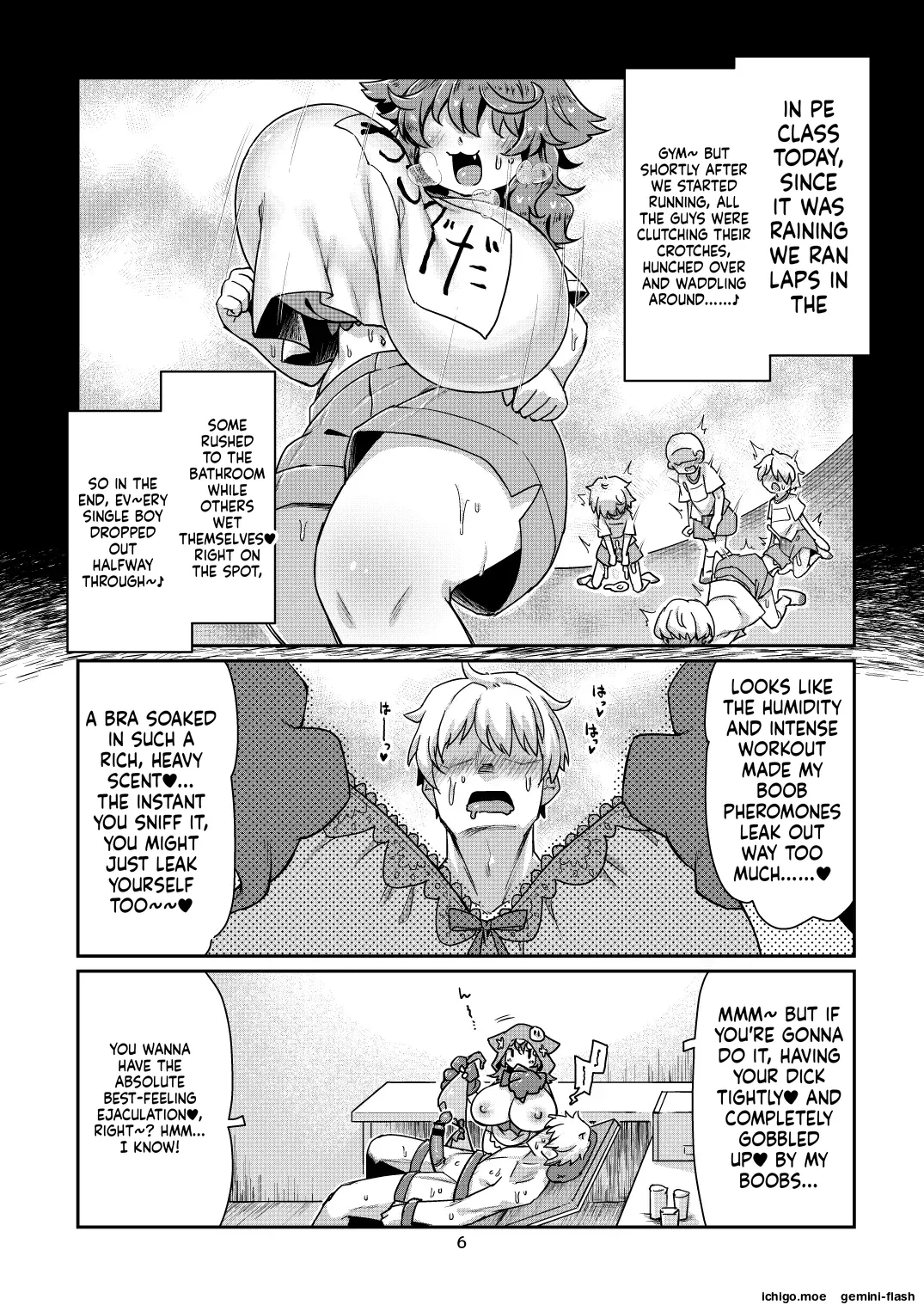 Satori Kyonyuu Rival Mei no Oppai Dorei Choukyou Paizuri Shikoshikosei Haishin Kouhen — preview page 7