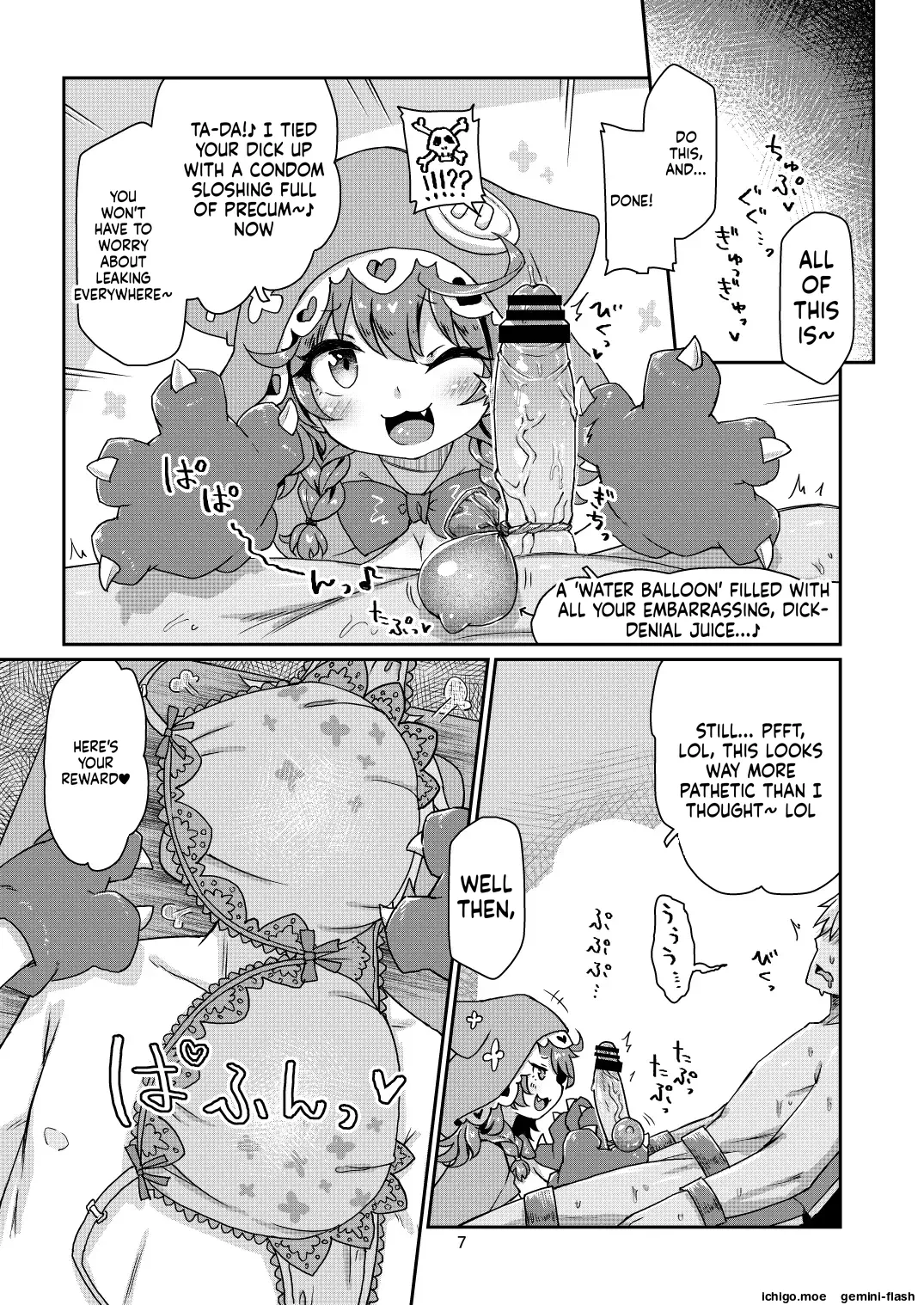 Satori Kyonyuu Rival Mei no Oppai Dorei Choukyou Paizuri Shikoshikosei Haishin Kouhen — preview page 8