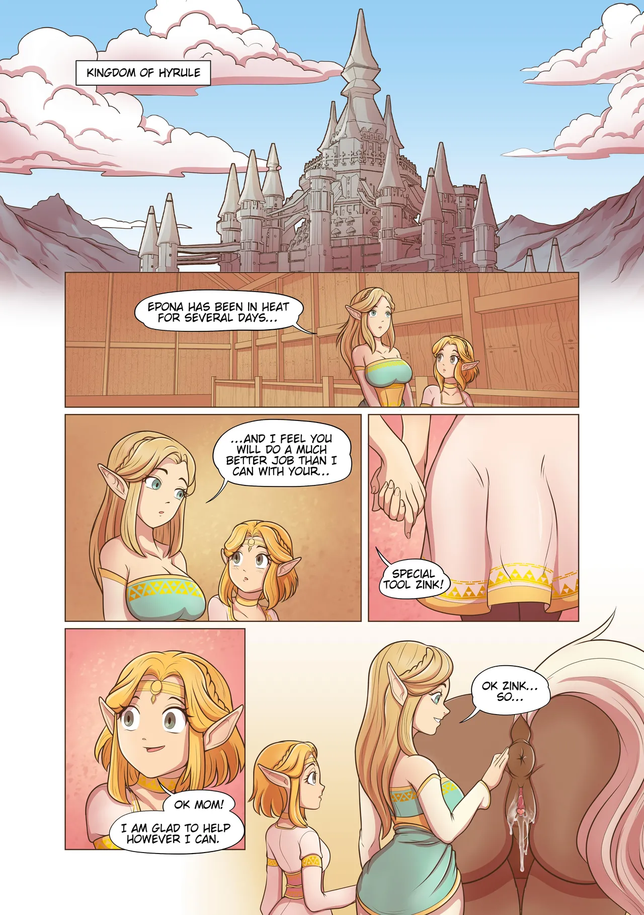The Legend of Zink 2: A Mare in Heat — preview page 2