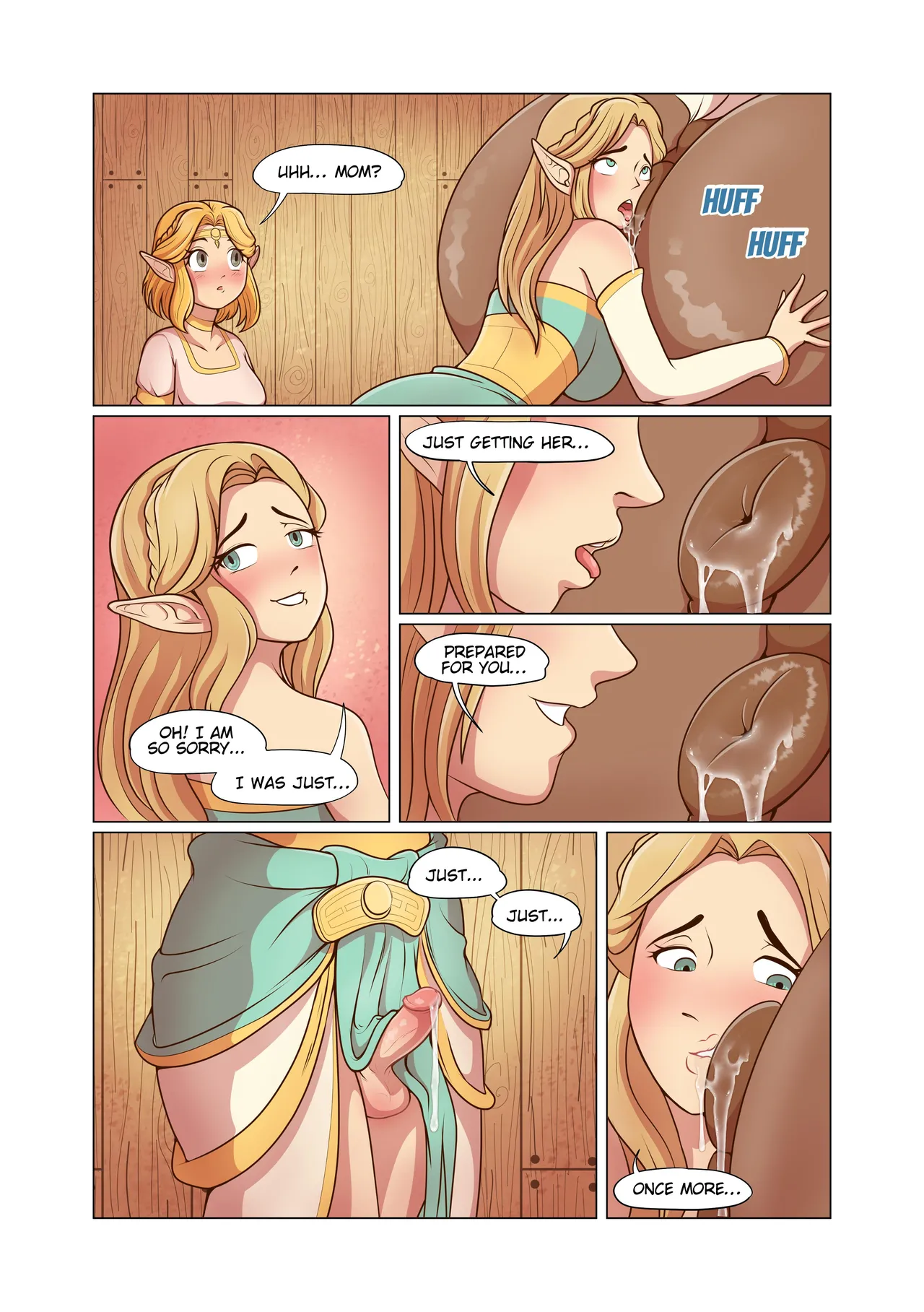 The Legend of Zink 2: A Mare in Heat — preview page 5