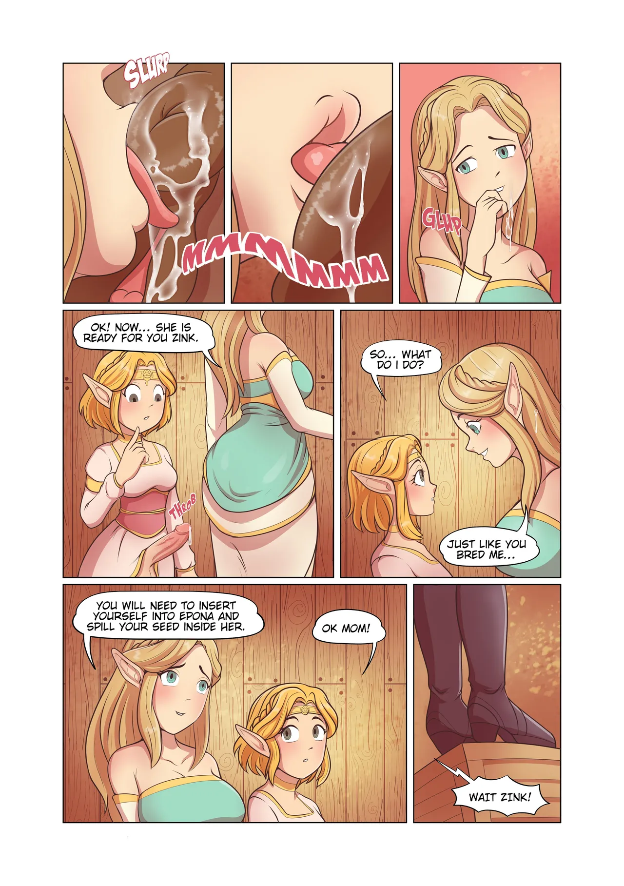 The Legend of Zink 2: A Mare in Heat — preview page 6