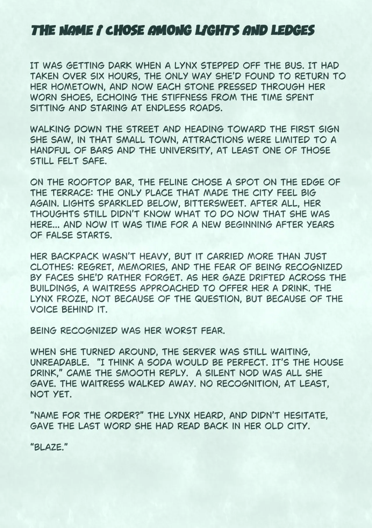 Pink Fur: Volume 1 – Chapter 1 – page 46