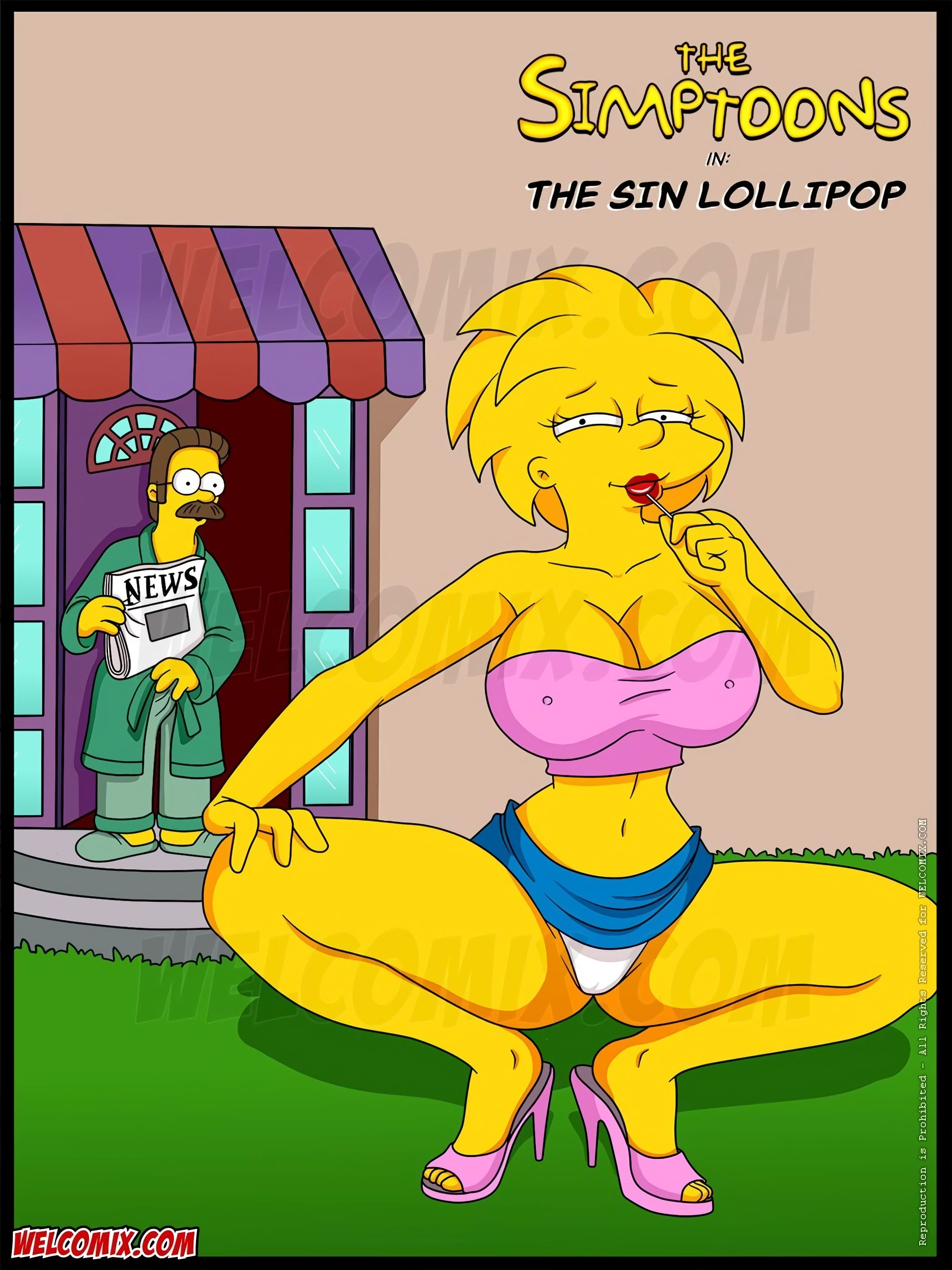 The Simptoons (The Simpsons) 10 – The Simptoons – (The Simpsons) — preview page 1