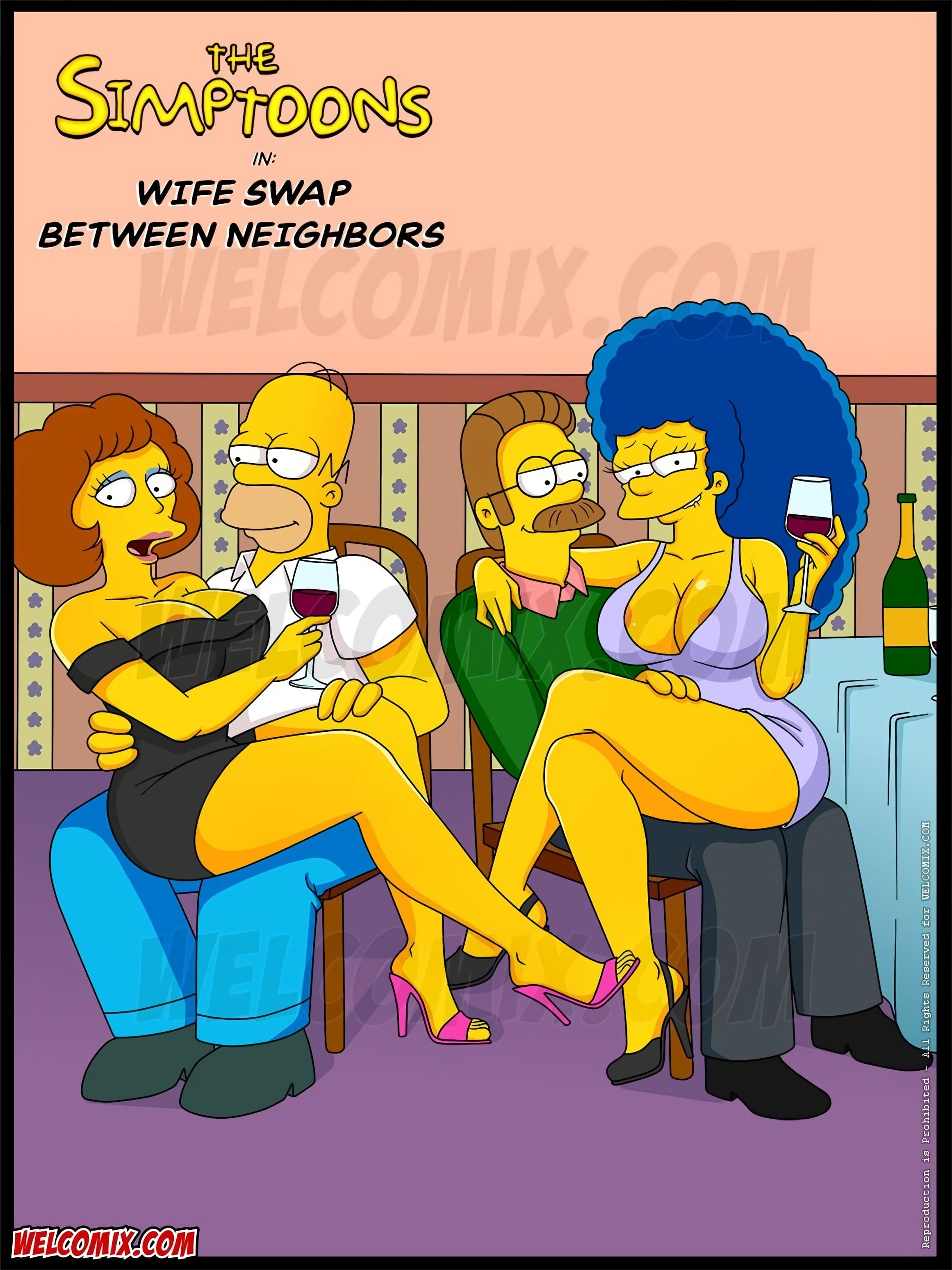 The Simptoons (The Simpsons) 16 – The Simptoons – (The Simpsons) — preview page 1