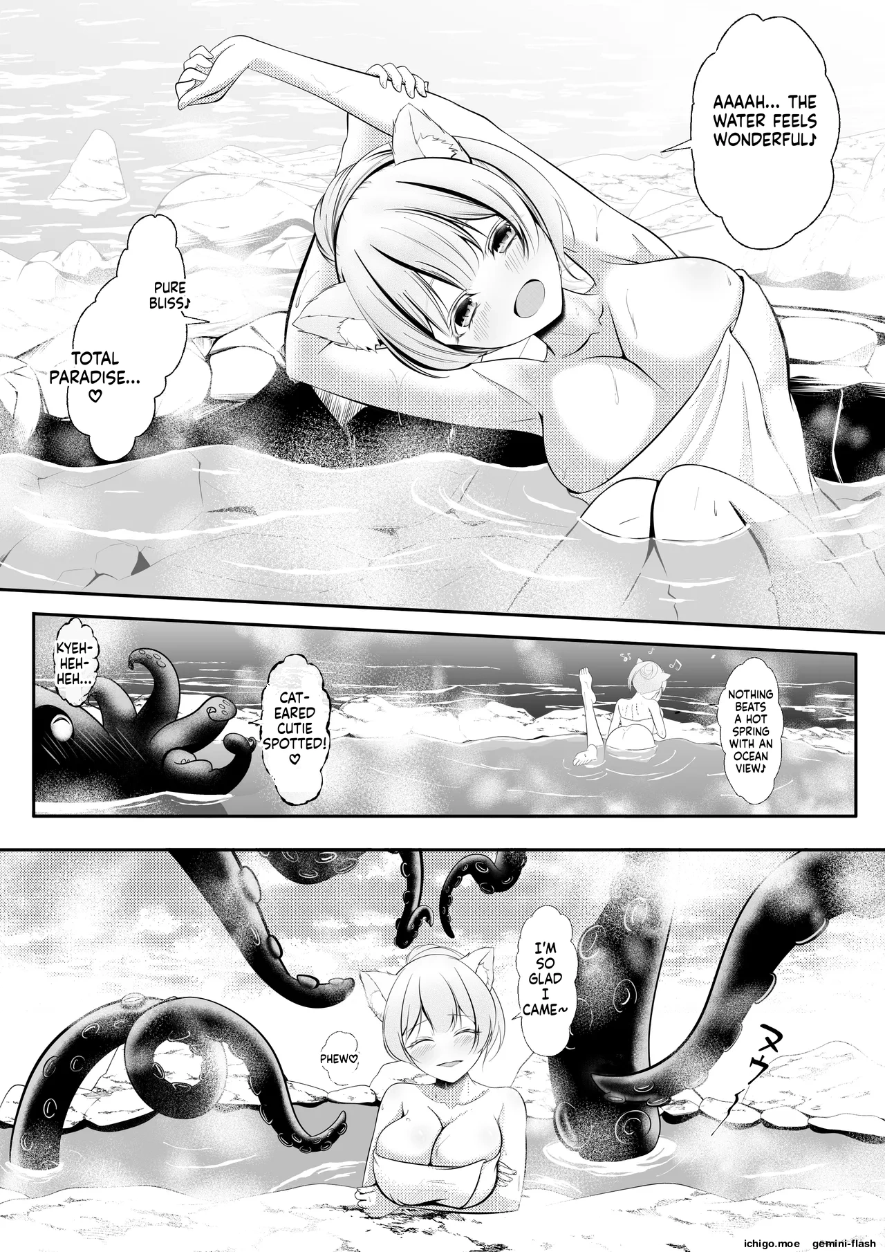 Nekomimi Musume no Junan Octopacus Shokushu Kangoku — preview page 2