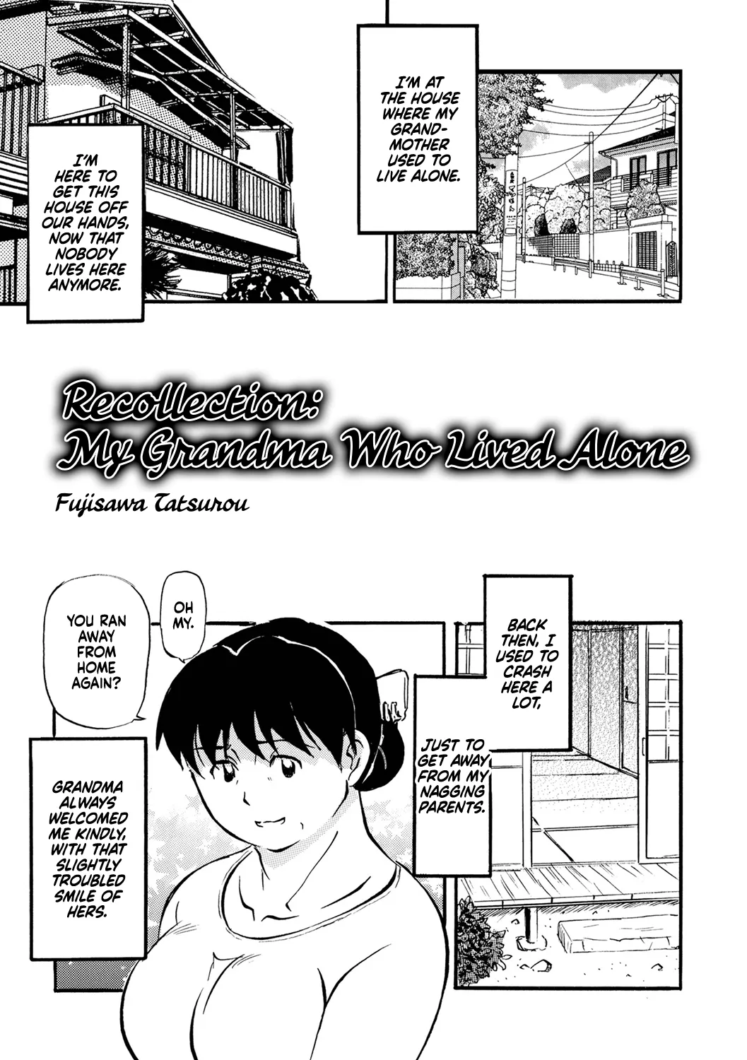 Tsuioku, Hitorigurashi no Obaa-chan — preview page 1