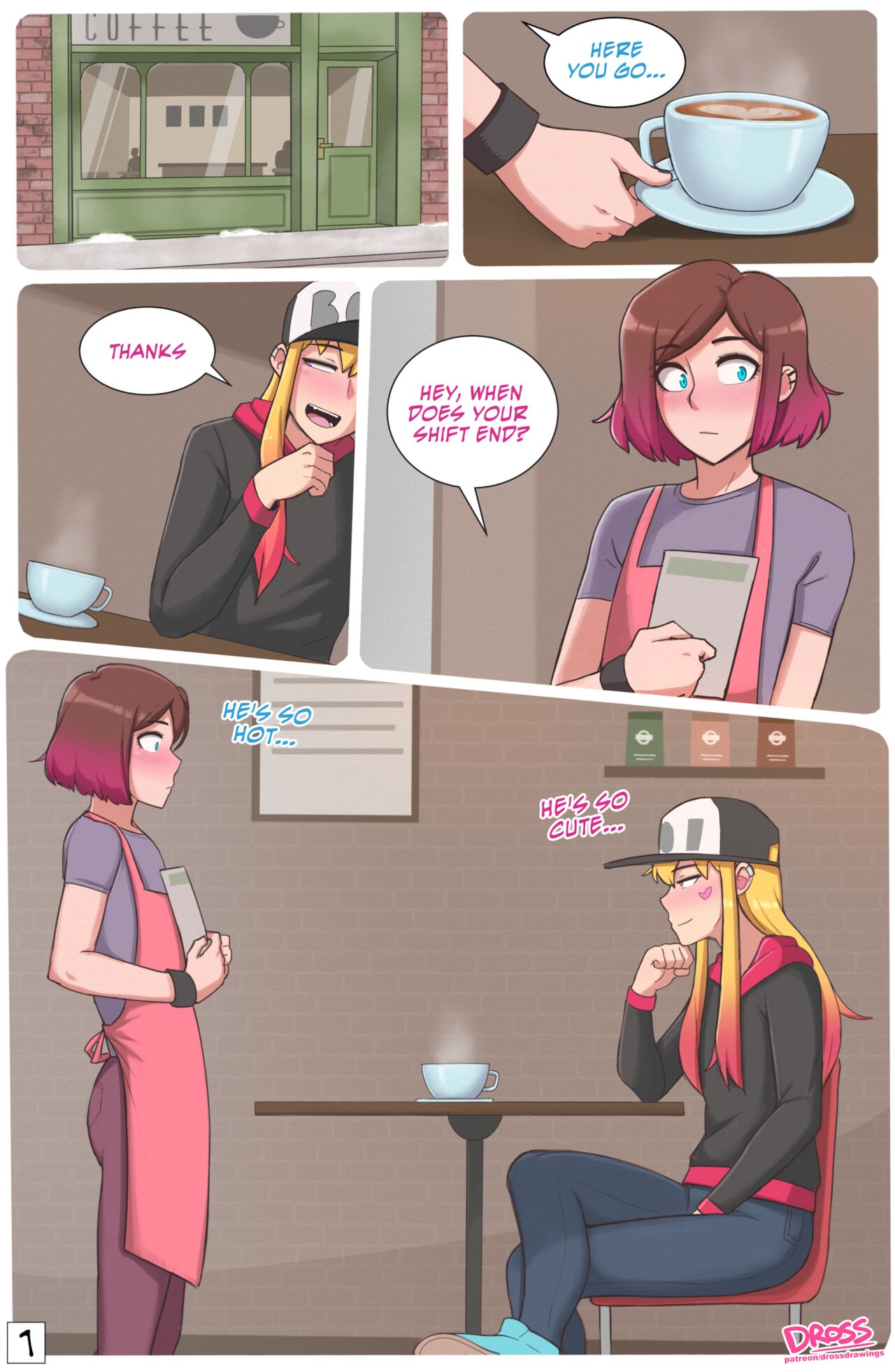 Ash & Jade (Comic) — preview page 1