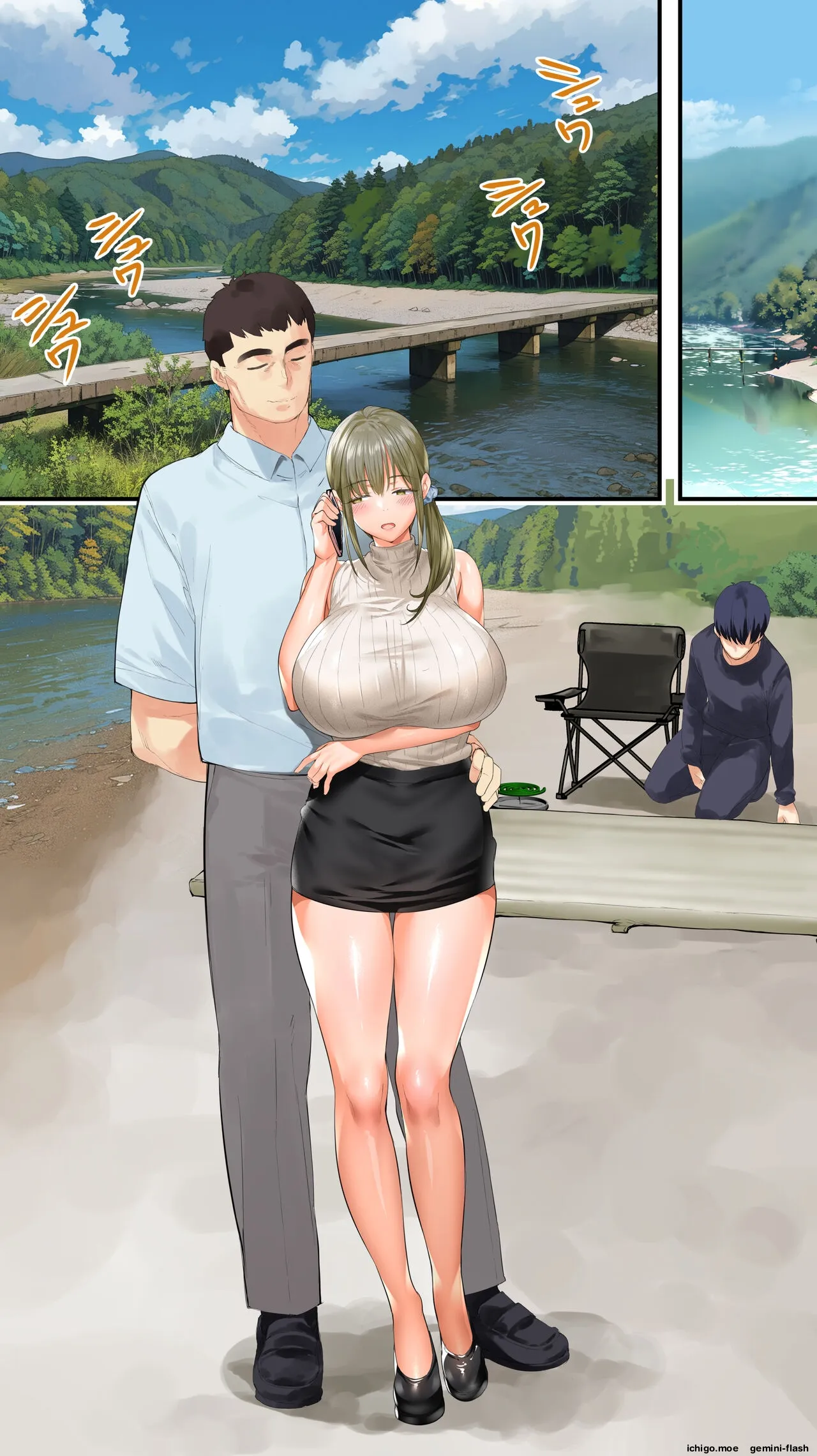 Panpan Travelers KOCHI Shuudan Rape Ryokou / Hitozuma Zecchou Hen – Chapter 1 – page 148