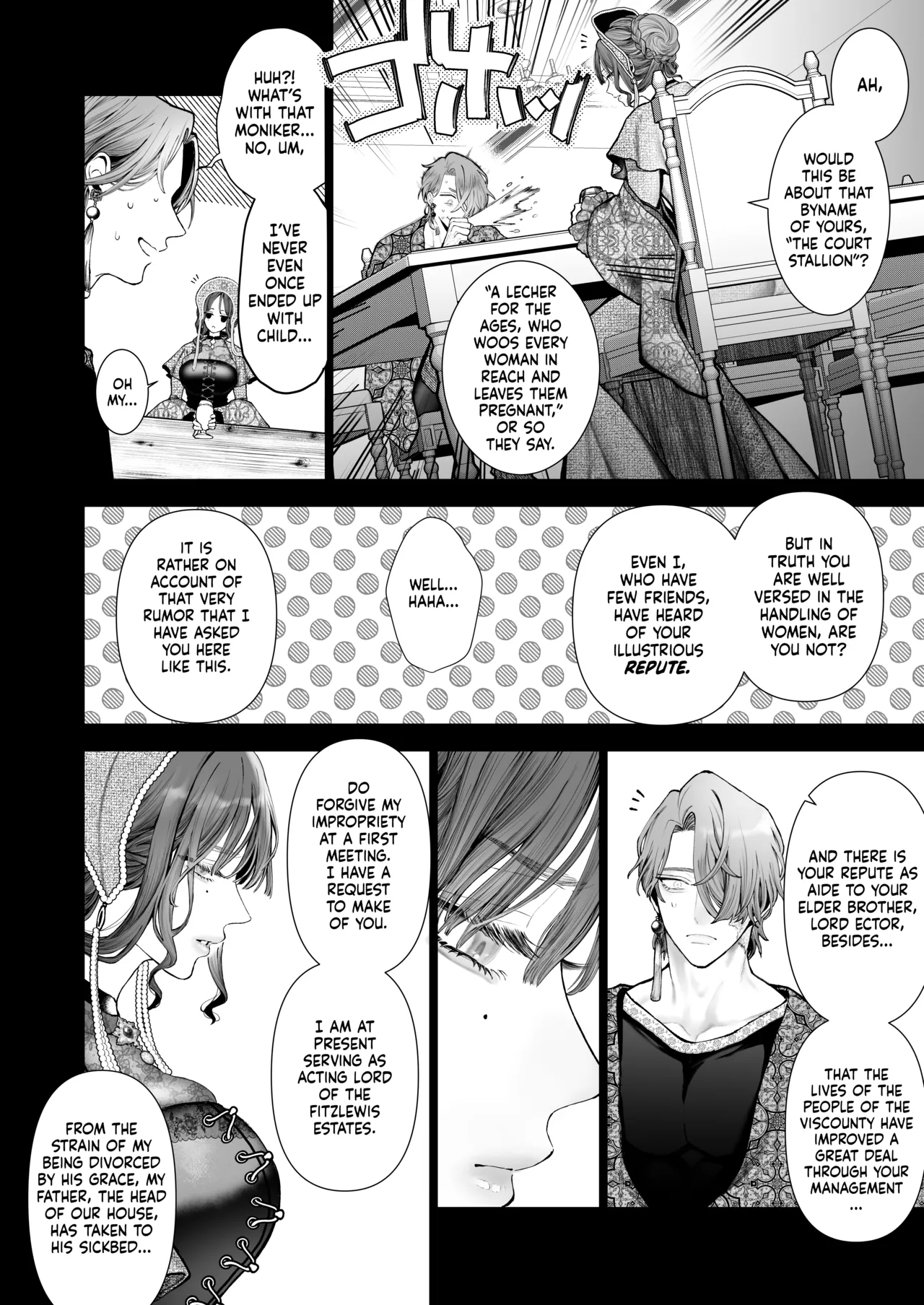 Houtou Kizoku wa Moto Outaishihi to no Haramasekon de Isogashii – The Rake and The Once Crowned Princess — preview page 13
