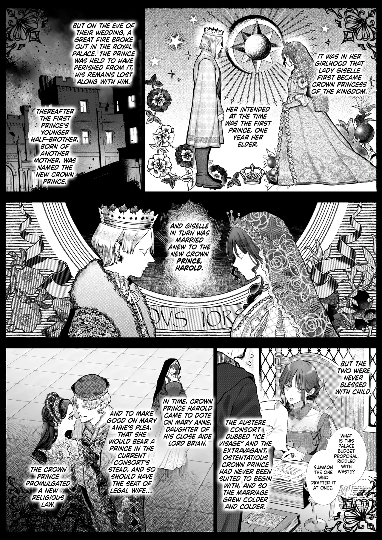 Houtou Kizoku wa Moto Outaishihi to no Haramasekon de Isogashii – The Rake and The Once Crowned Princess — preview page 17