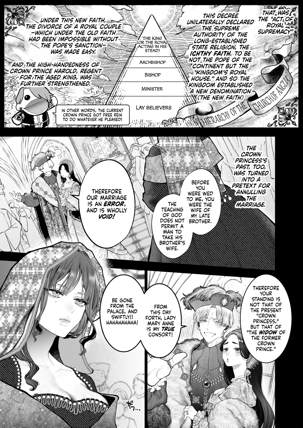 Houtou Kizoku wa Moto Outaishihi to no Haramasekon de Isogashii – The Rake and The Once Crowned Princess — preview page 18